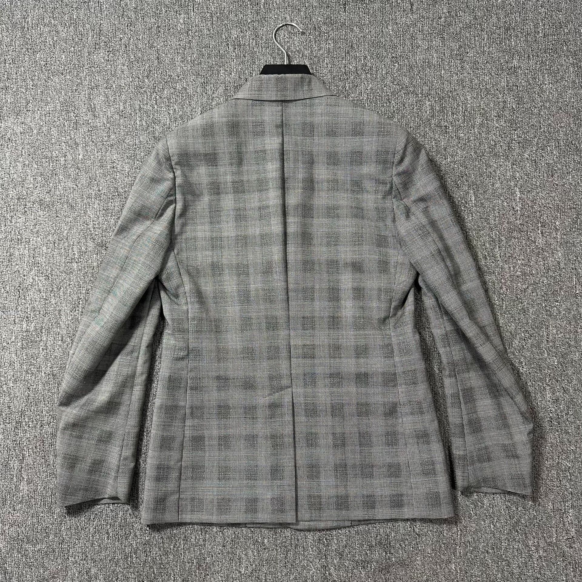 Dior Dior Checkered Wool Suit Jacket Size US M / EU 48-50 / 2 - 3 Thumbnail