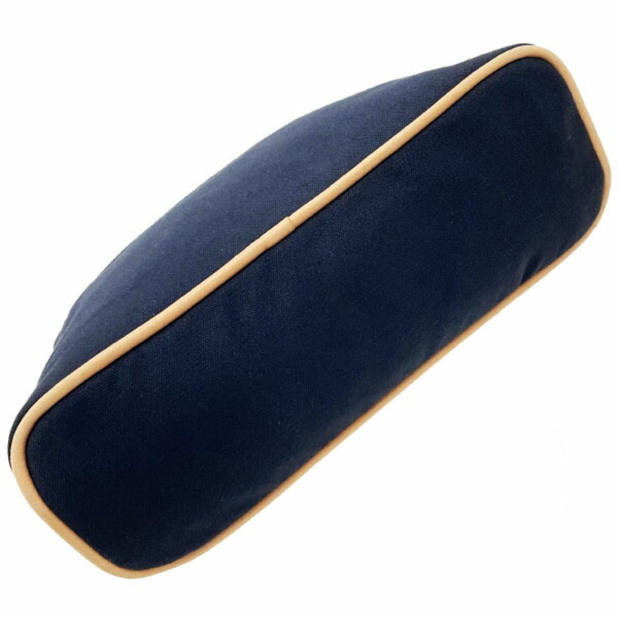 Hermes Hermes Hermès Bolide Pouch MM, Cotton Canvas, Navy Blue, with H Embroidery, Travel Pouch, Case, Multi-Pouch, Unisex, Men's, Women's, TW-16044 Size ONE SIZE - 3 Thumbnail