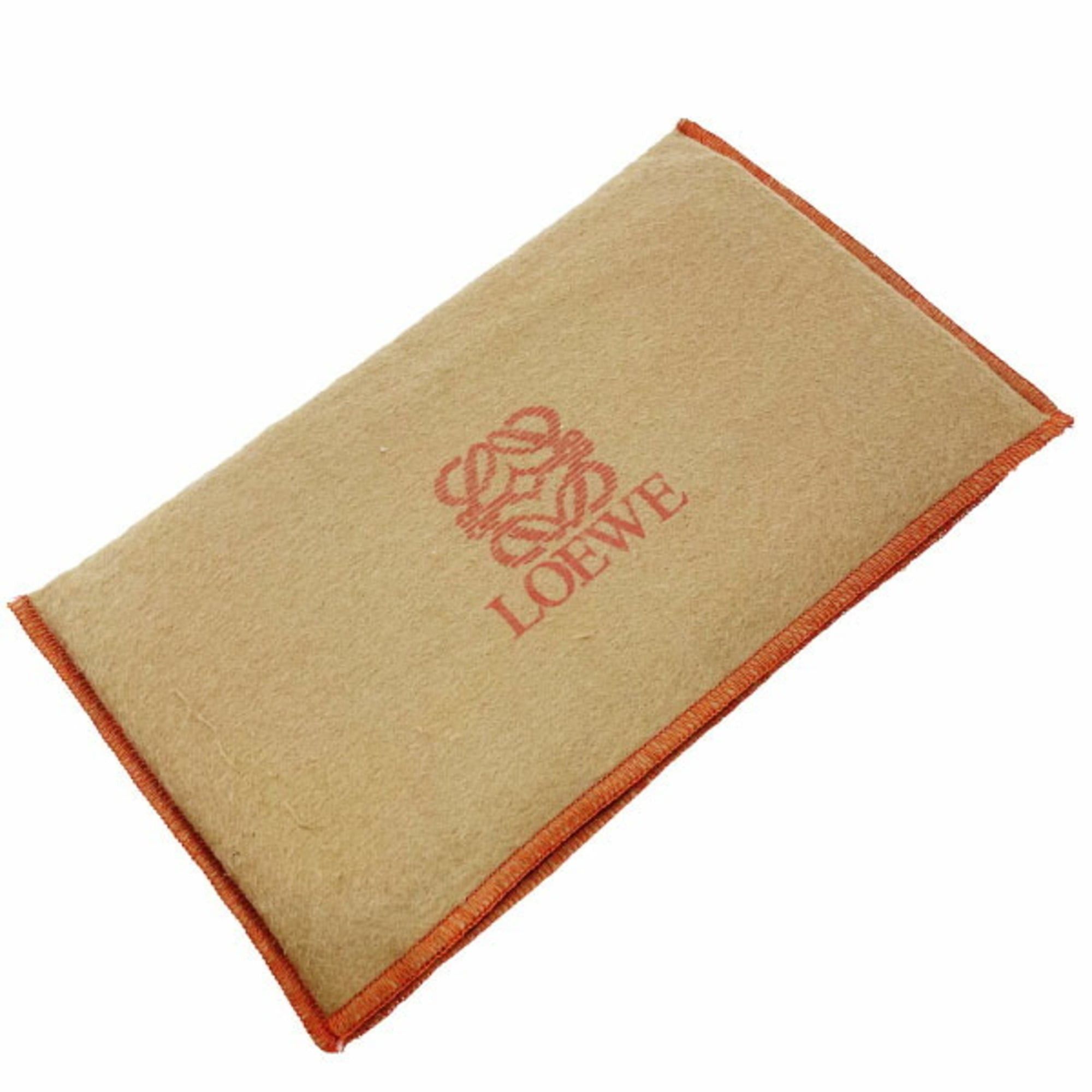 Loewe Loewe Anagram Bifold Long Wallet in Leather, Camel and Brown, HWN-16120 Size ONE SIZE - 11 Thumbnail