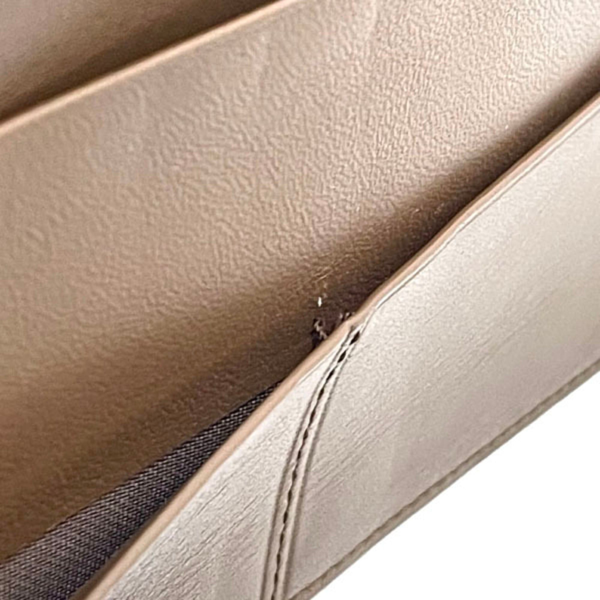 Loewe Loewe Anagram Bifold Long Wallet in Leather, Camel and Brown, HWN-16120 Size ONE SIZE - 8 Thumbnail