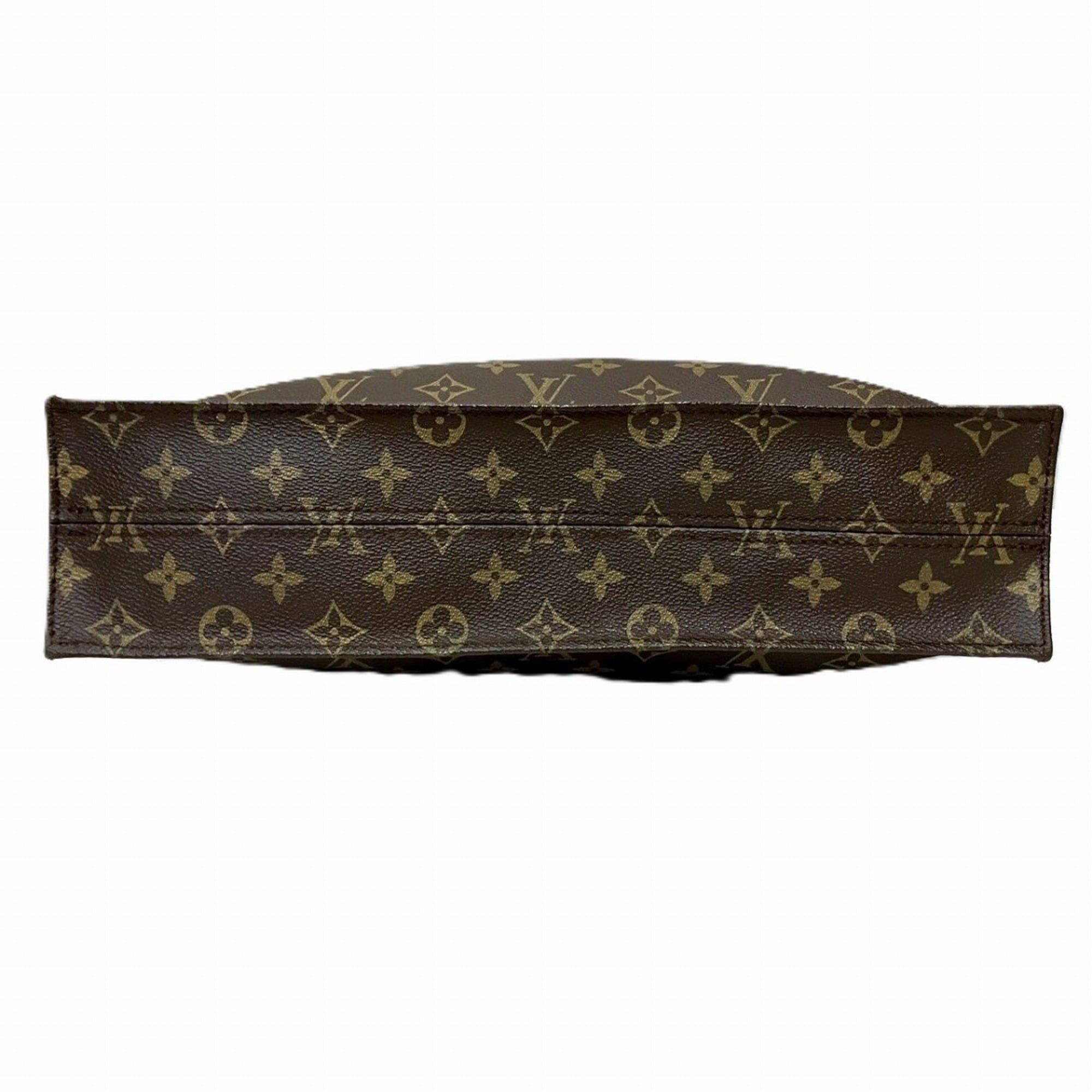 Louis Vuitton Louis Vuitton Sac Plat Monogram Tote Bag, Taal Fabric, M51140 Size ONE SIZE - 3 Thumbnail