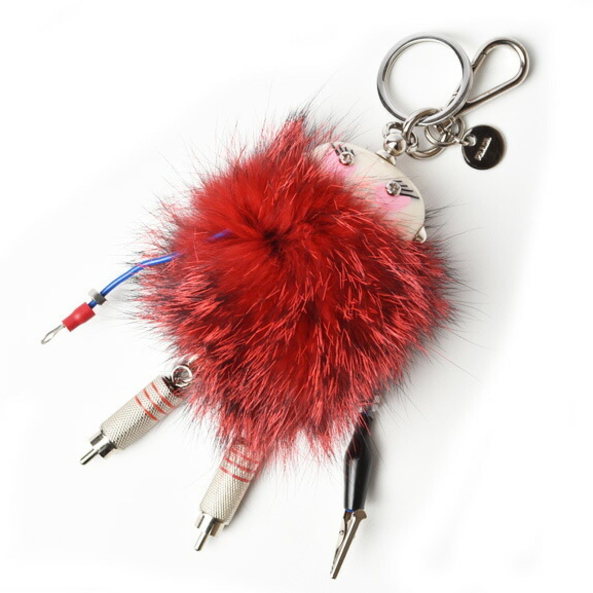 Prada Prada Key Ring Keychain PRADA Trick Nancy Robot TRICK ROBOT Red Multi Unused Size ONE SIZE - 2 Thumbnail