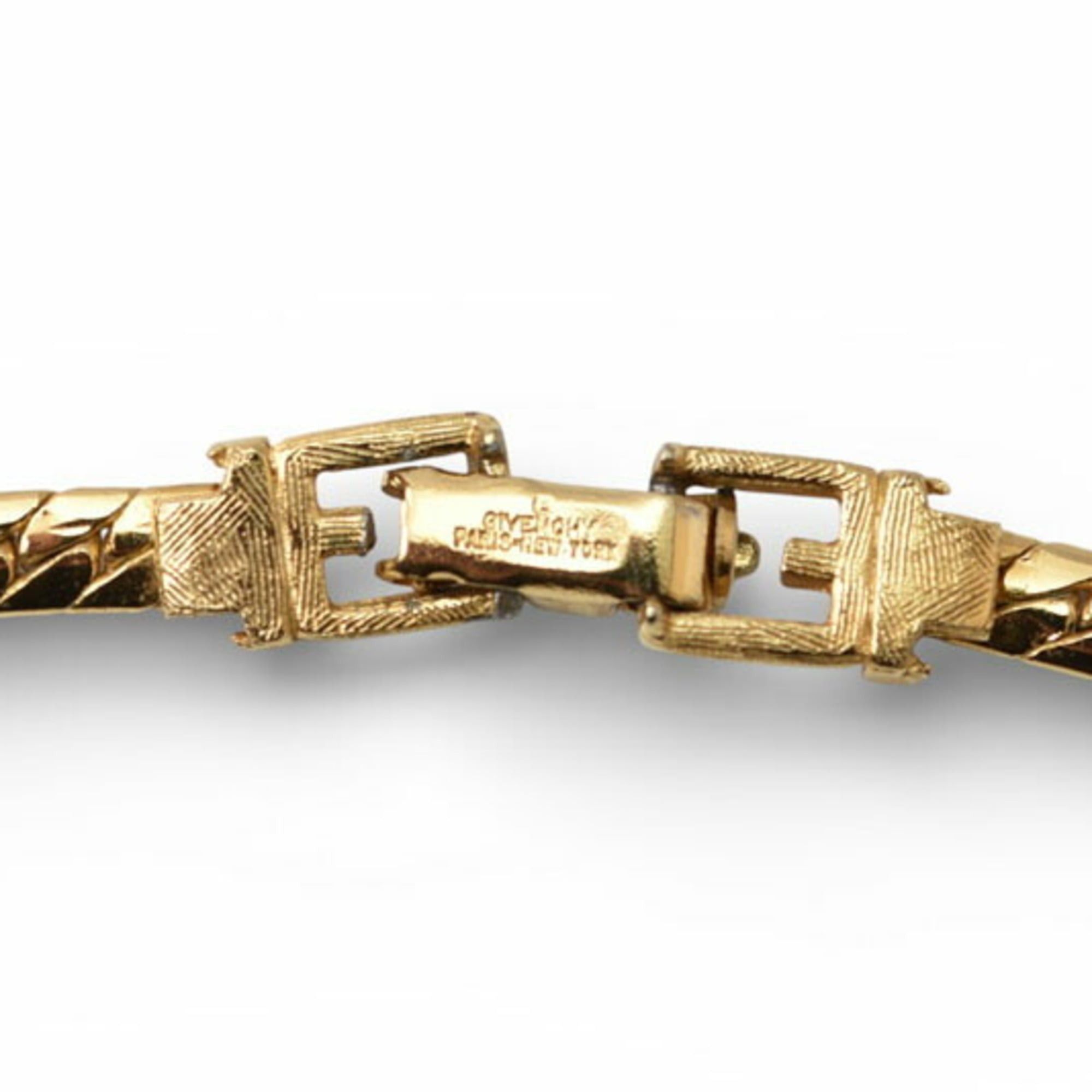 Givenchy Givenchy necklace, choker, rhinestone, gold, for women Size ONE SIZE - 6 Thumbnail