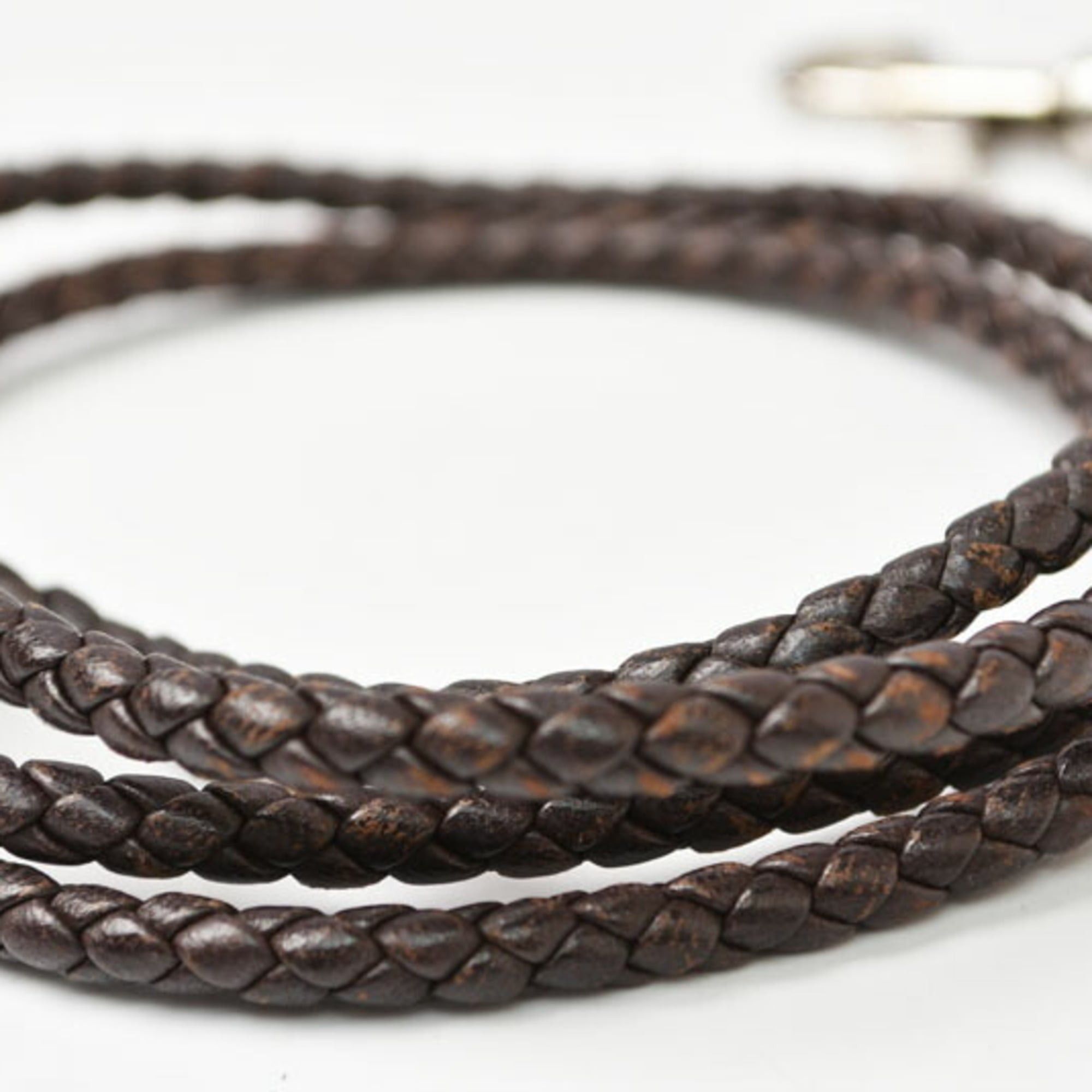 Bottega Veneta Bottega Veneta Neck Strap, Pass Case, and ID Holder Set (2 pieces) in Dark Brown Intrecciato Size ONE SIZE - 11 Thumbnail
