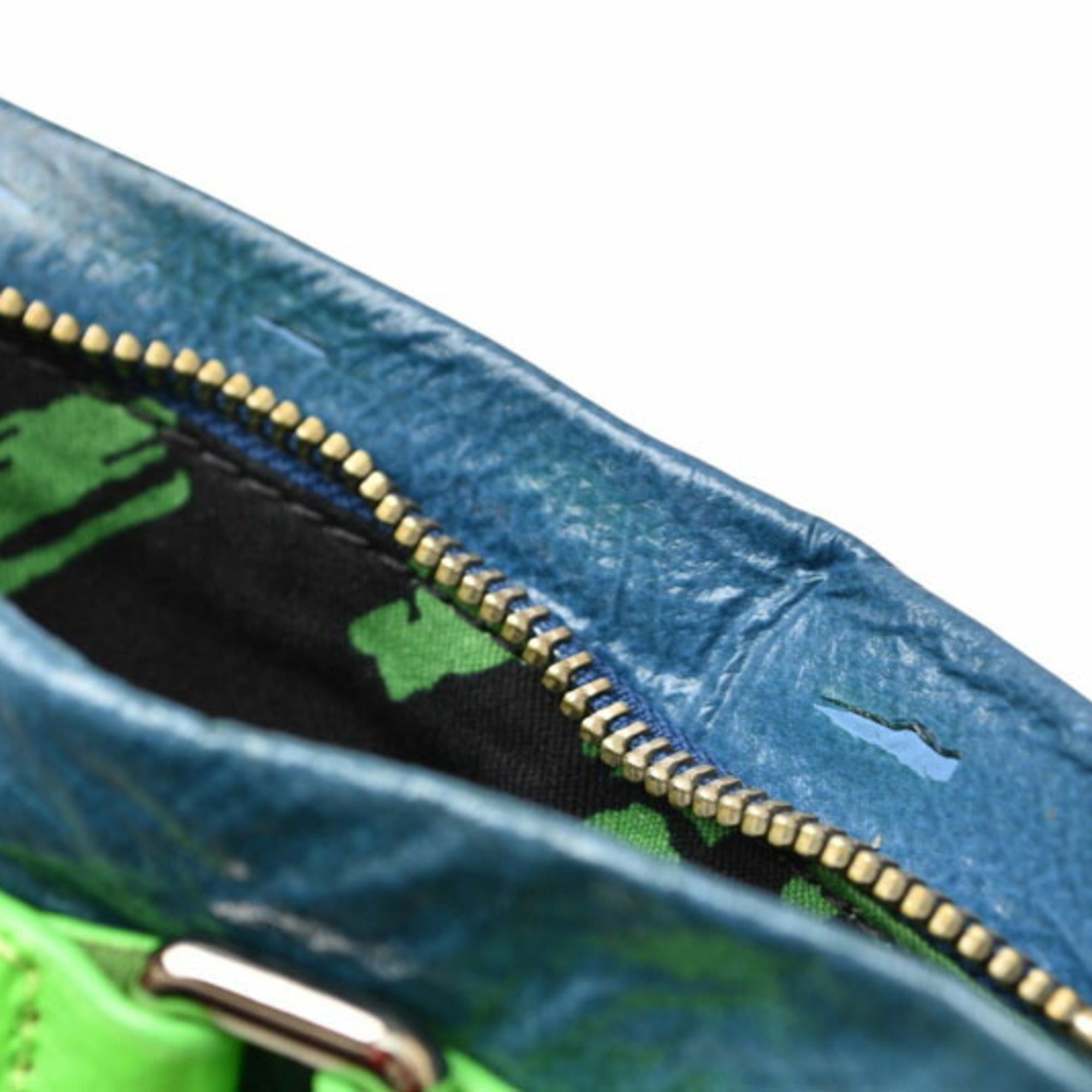 Marc by Marc Jacobs Marc by Marc Jacobs Marc by Jacobs Turnlock Pouch, Neon Color, M382095 (Imperfect) Size ONE SIZE - 7 Thumbnail