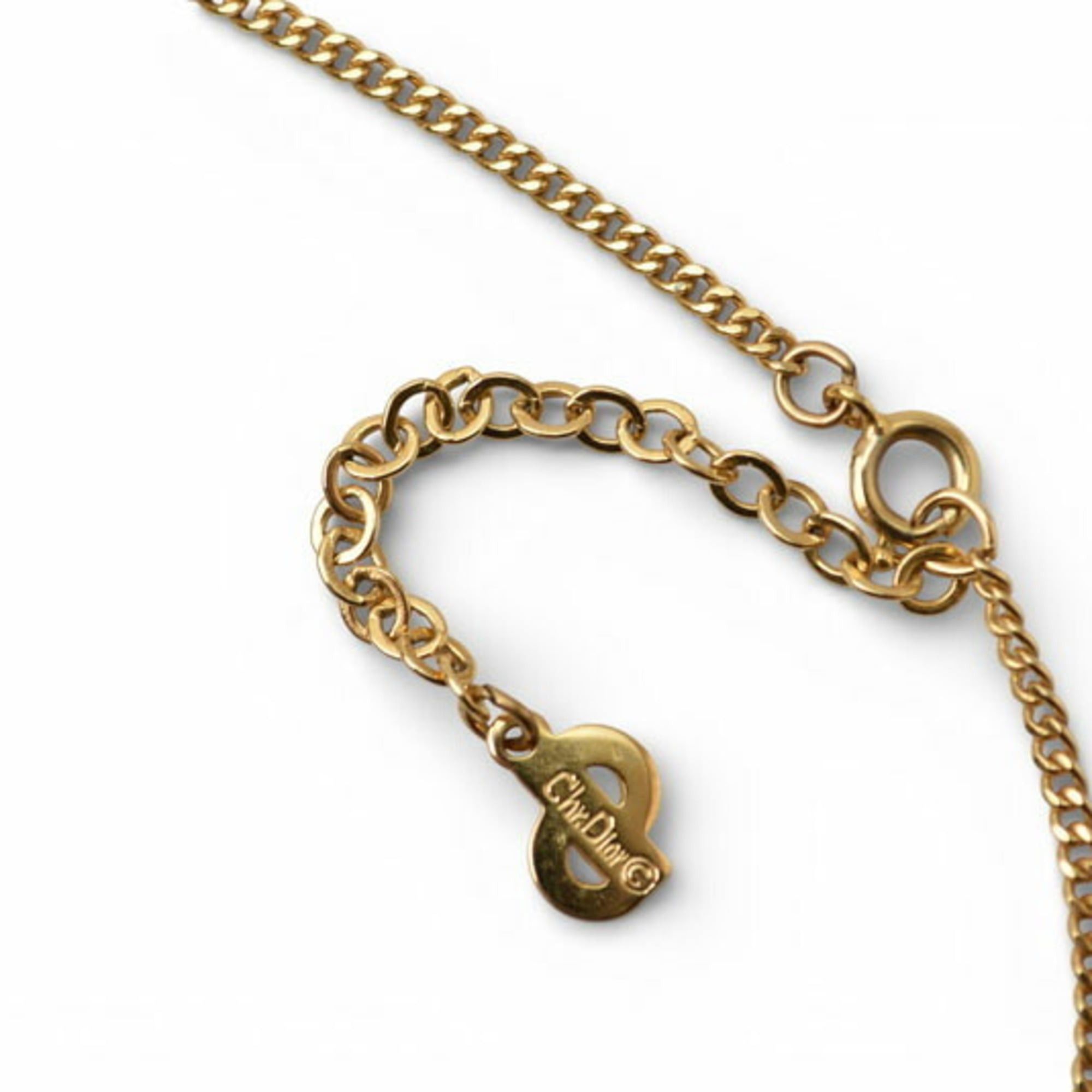 Dior Christian Dior necklace, circle, gold Size ONE SIZE - 5 Thumbnail
