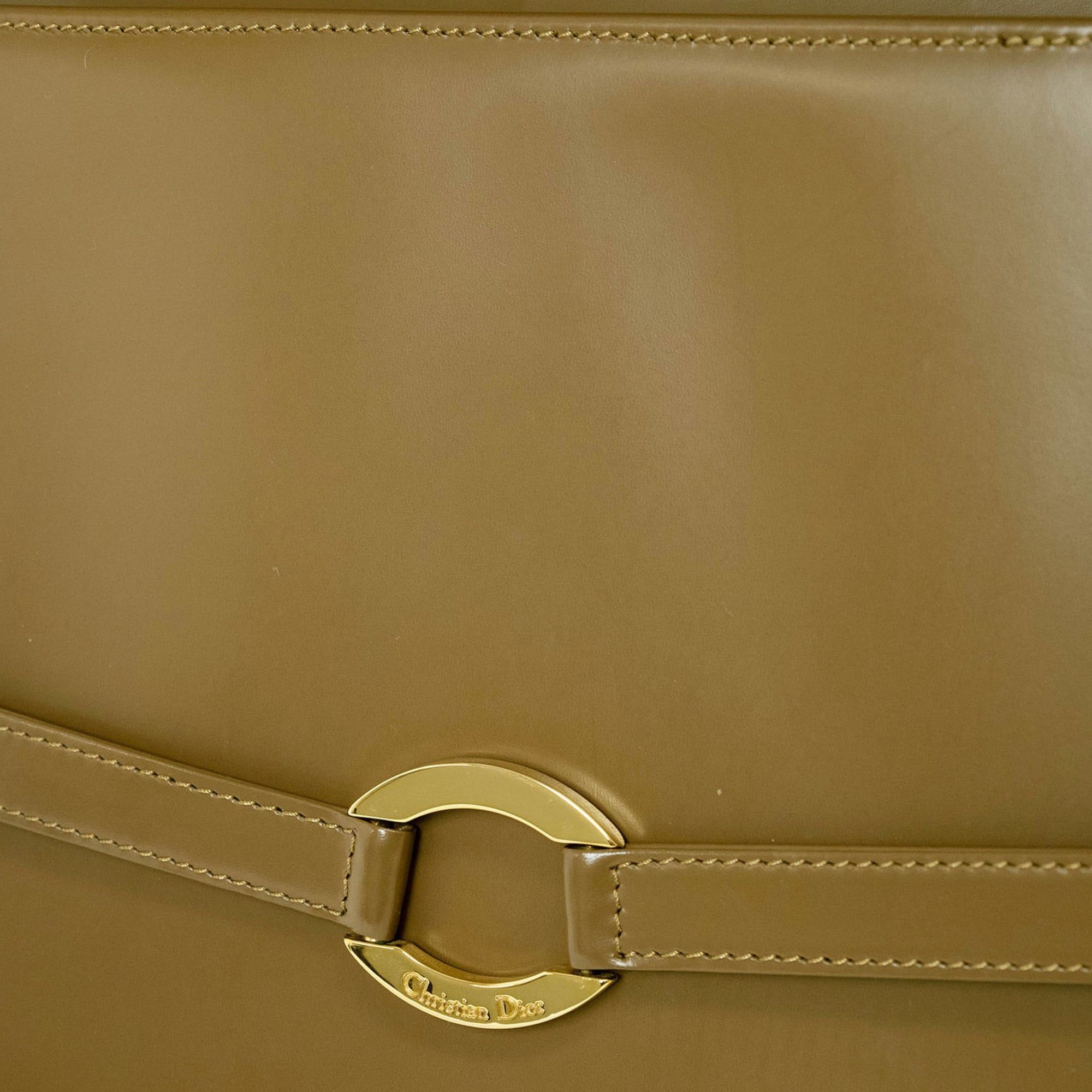 Dior Christian Dior bag, clutch second brown Size ONE SIZE - 13 Thumbnail