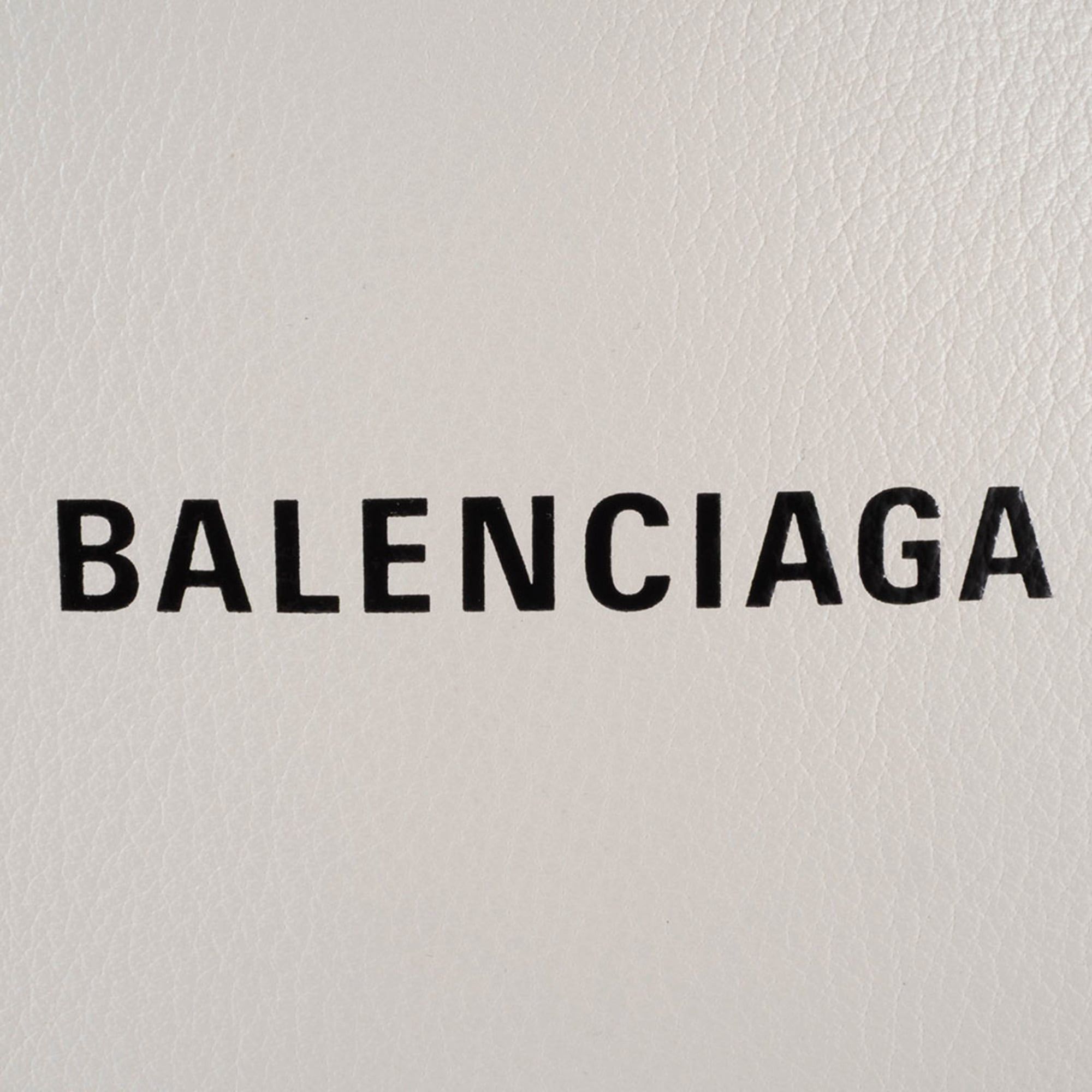 Balenciaga Balenciaga Everyday Tote Bag Shoulder Leather White Size ONE SIZE - 10 Thumbnail