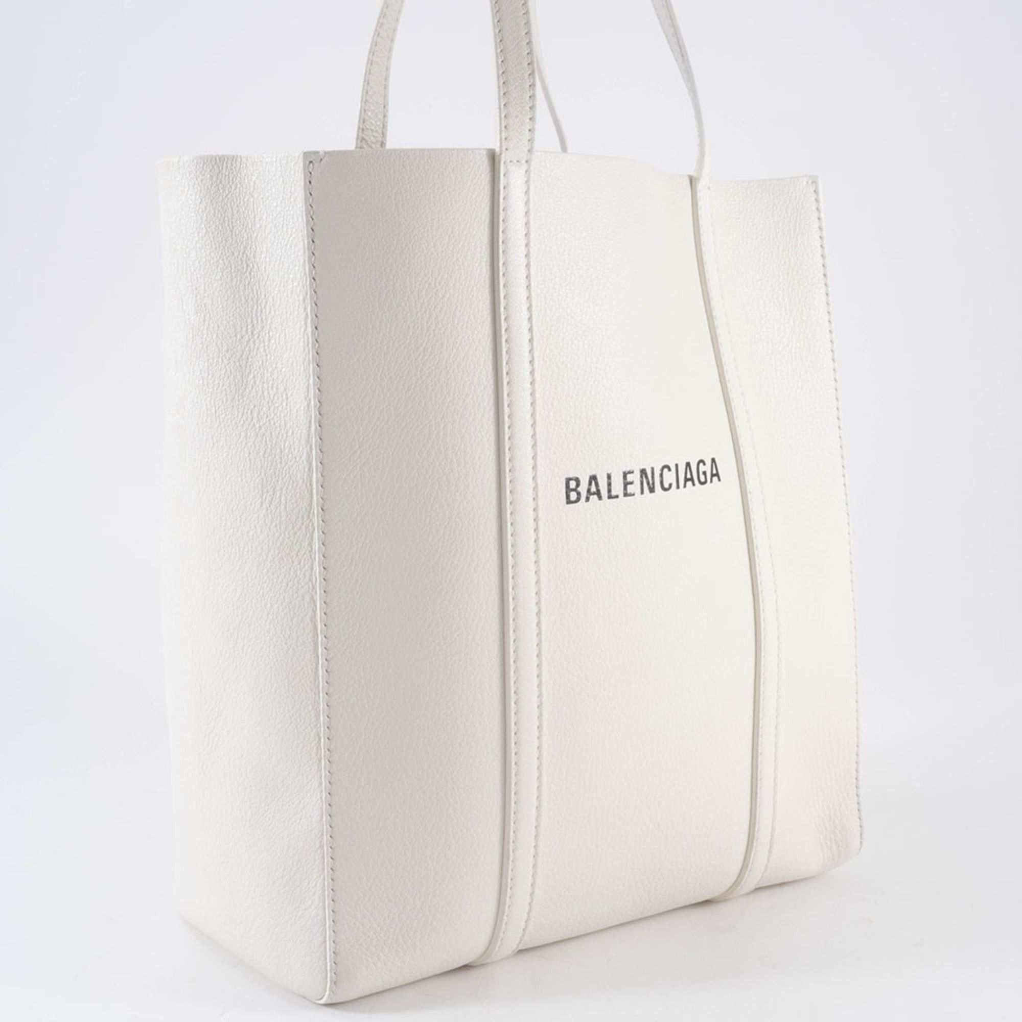 Balenciaga Balenciaga Everyday Tote Bag Shoulder Leather White Size ONE SIZE - 8 Thumbnail