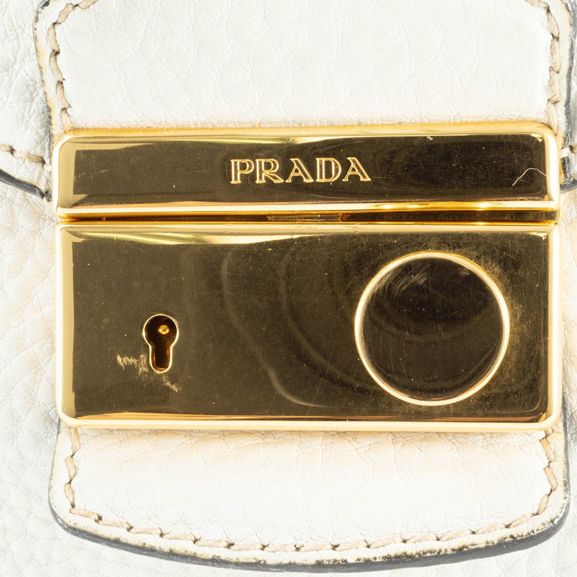 Prada Prada Handbag BT0962 Leather White Women's Shoulder Bag PRADA Size ONE SIZE - 9 Thumbnail