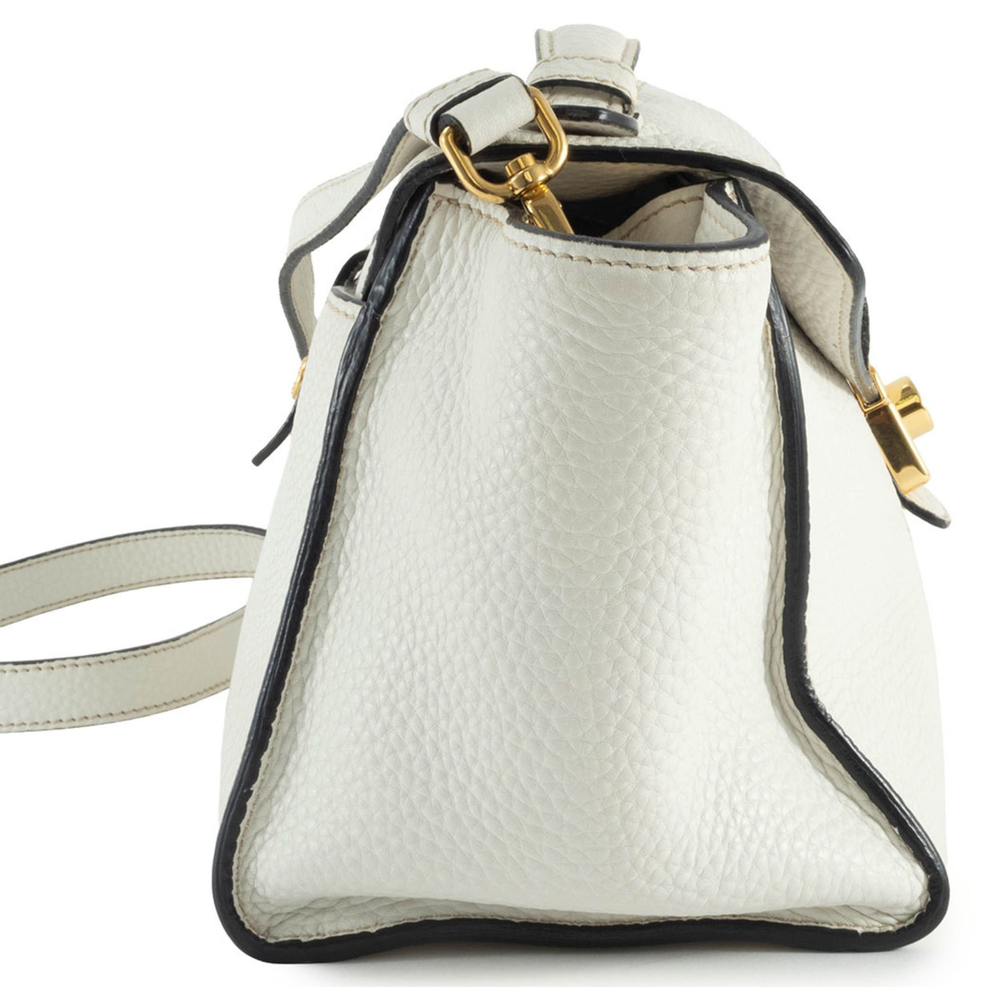 Prada Prada Handbag BT0962 Leather White Women's Shoulder Bag PRADA Size ONE SIZE - 3 Thumbnail
