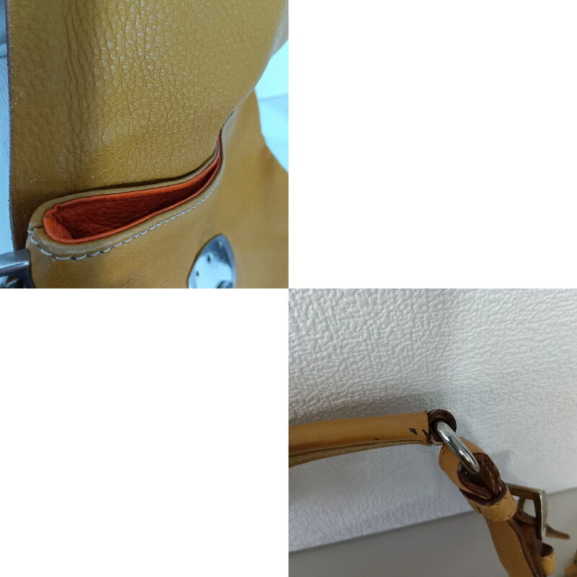 Prada Prada Leather Shoulder Bag BR2470 Camel Women's Tassel Charm PRADA Size ONE SIZE - 20 Thumbnail