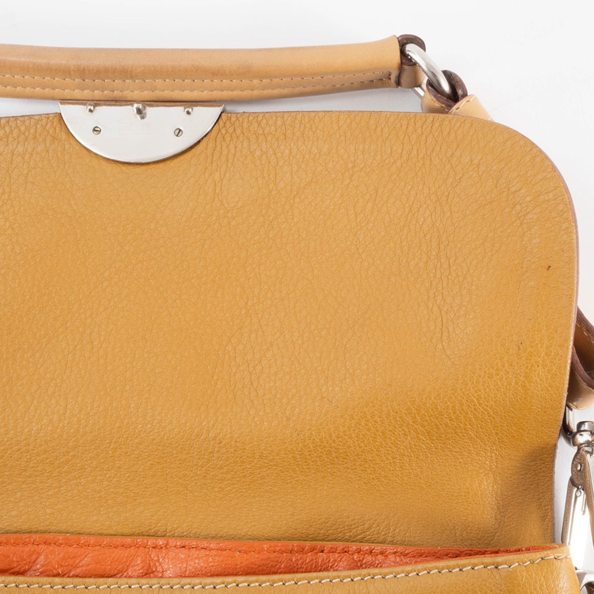 Prada Prada Leather Shoulder Bag BR2470 Camel Women's Tassel Charm PRADA Size ONE SIZE - 16 Thumbnail