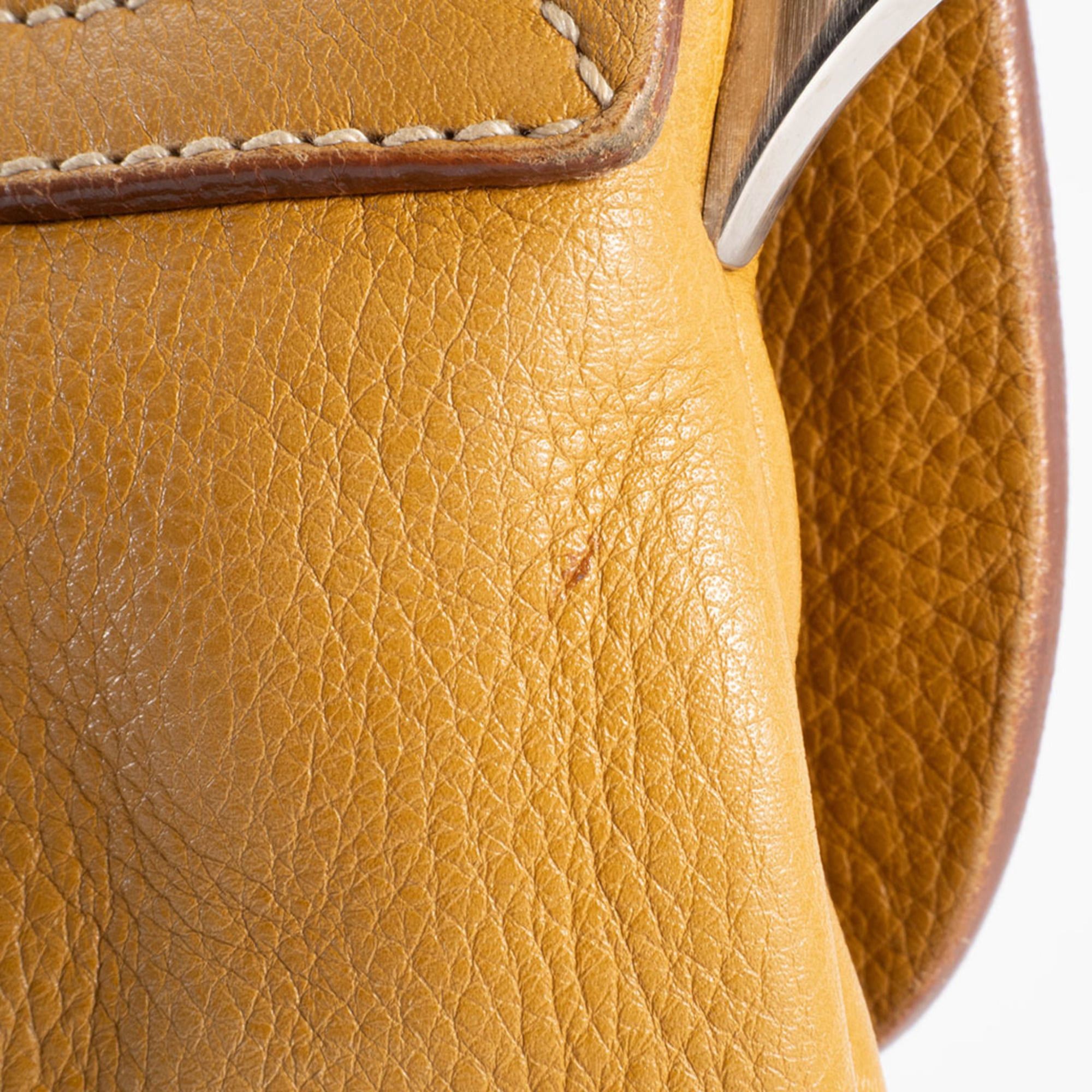 Prada Prada Leather Shoulder Bag BR2470 Camel Women's Tassel Charm PRADA Size ONE SIZE - 19 Thumbnail