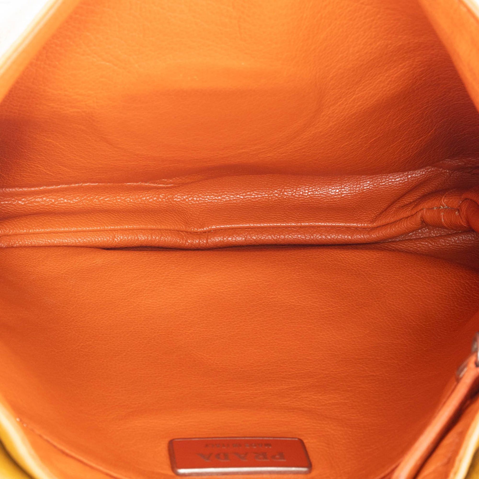 Prada Prada Leather Shoulder Bag BR2470 Camel Women's Tassel Charm PRADA Size ONE SIZE - 12 Thumbnail