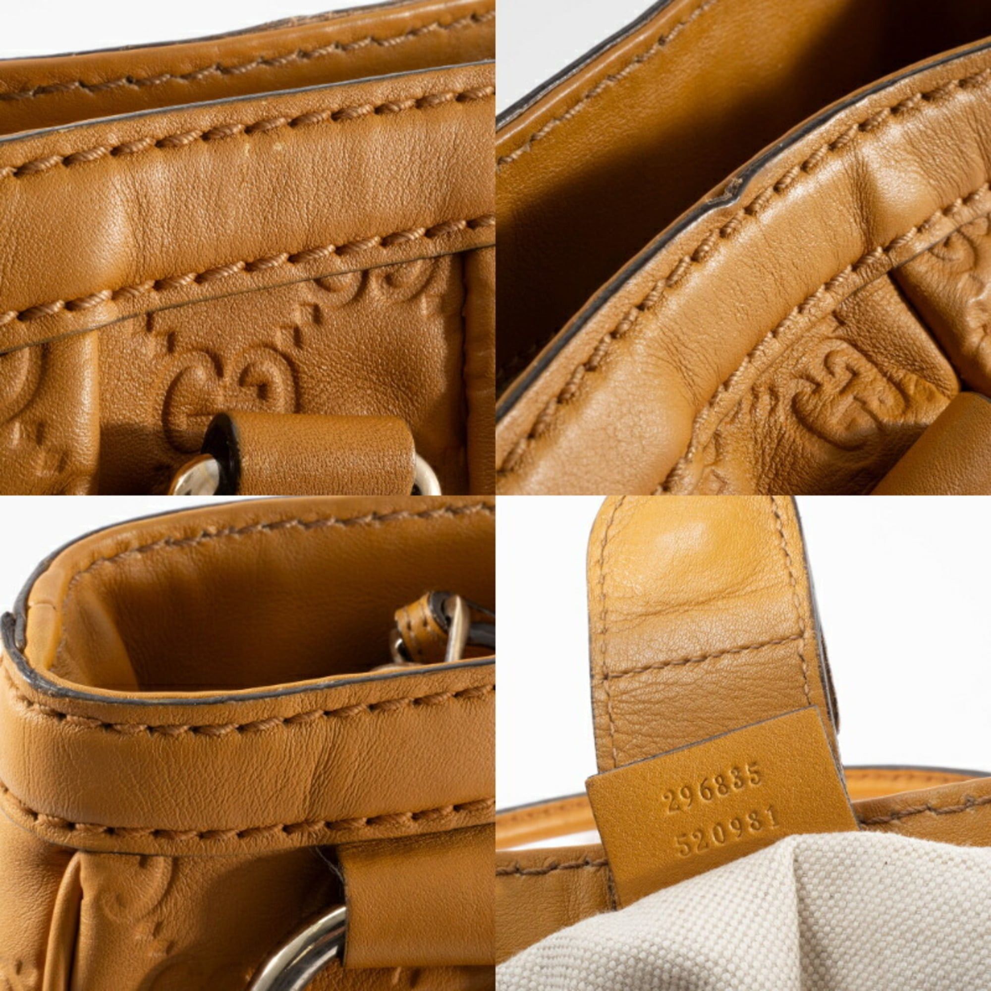 Gucci Gucci Guccissima Sukey Handbag 296835 in Brown Leather with GG Marmont Charm for Women Size ONE SIZE - 19 Thumbnail