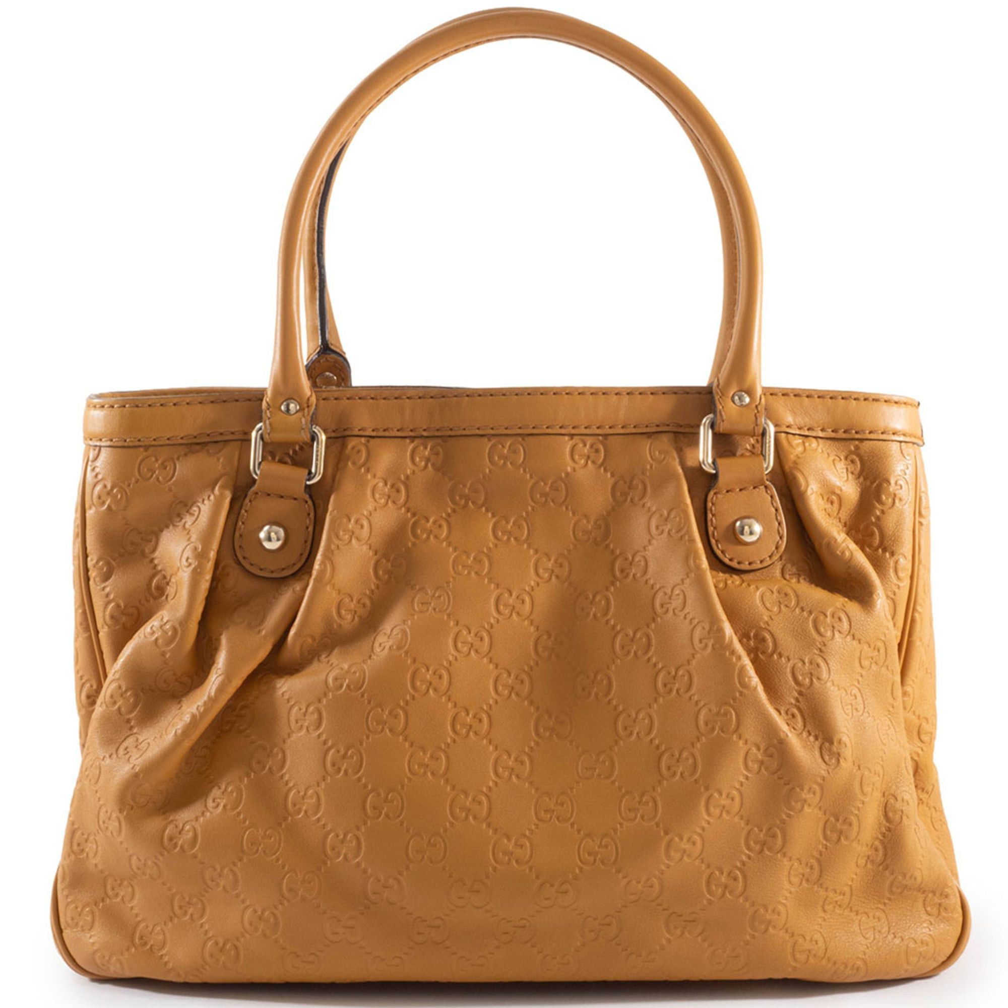 Gucci Gucci Guccissima Sukey Handbag 296835 in Brown Leather with GG Marmont Charm for Women Size ONE SIZE - 2 Thumbnail