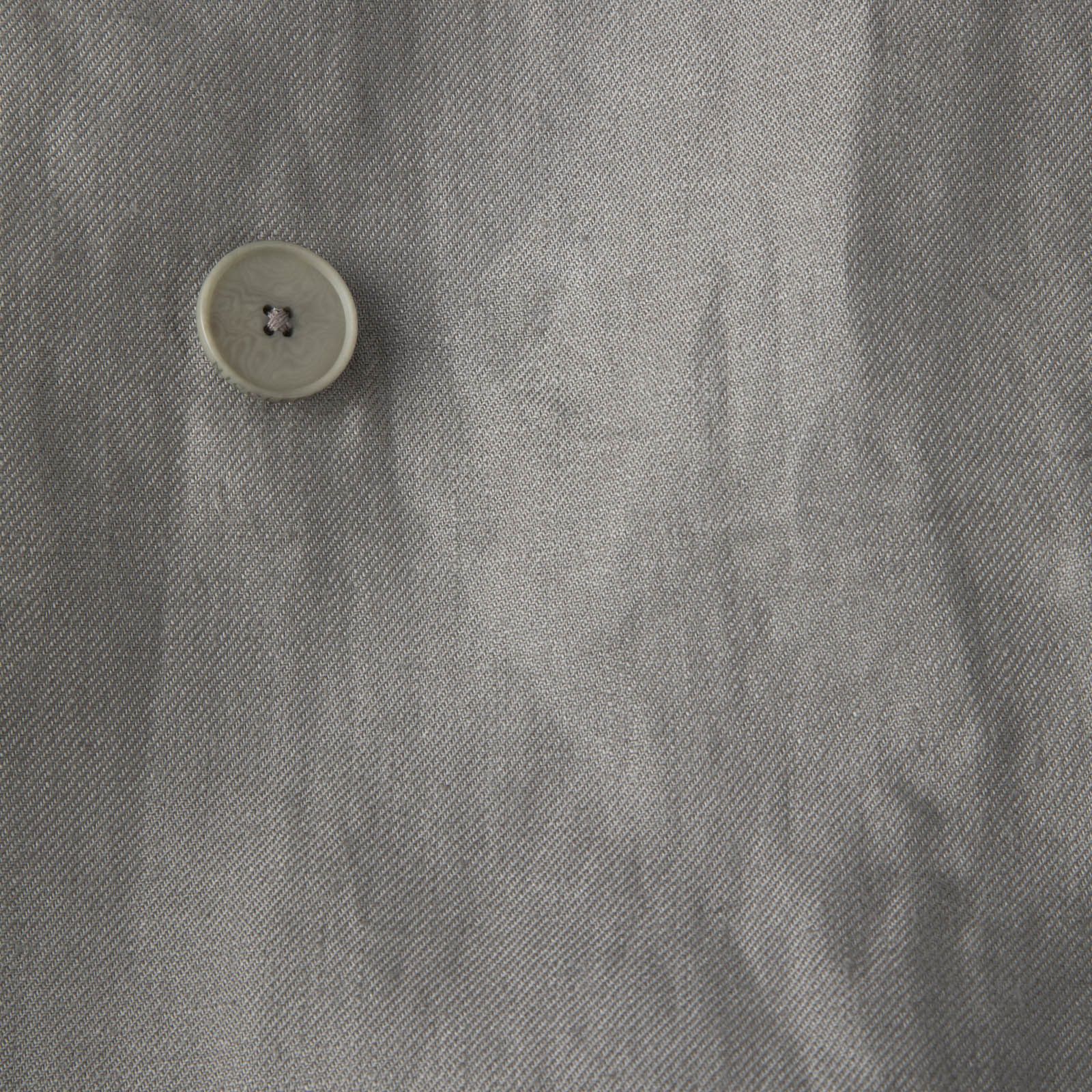 Nicole Farhi Grey Single Breasted Long Jacket Size M / US 6-8 / IT 42-44 - 3 Thumbnail