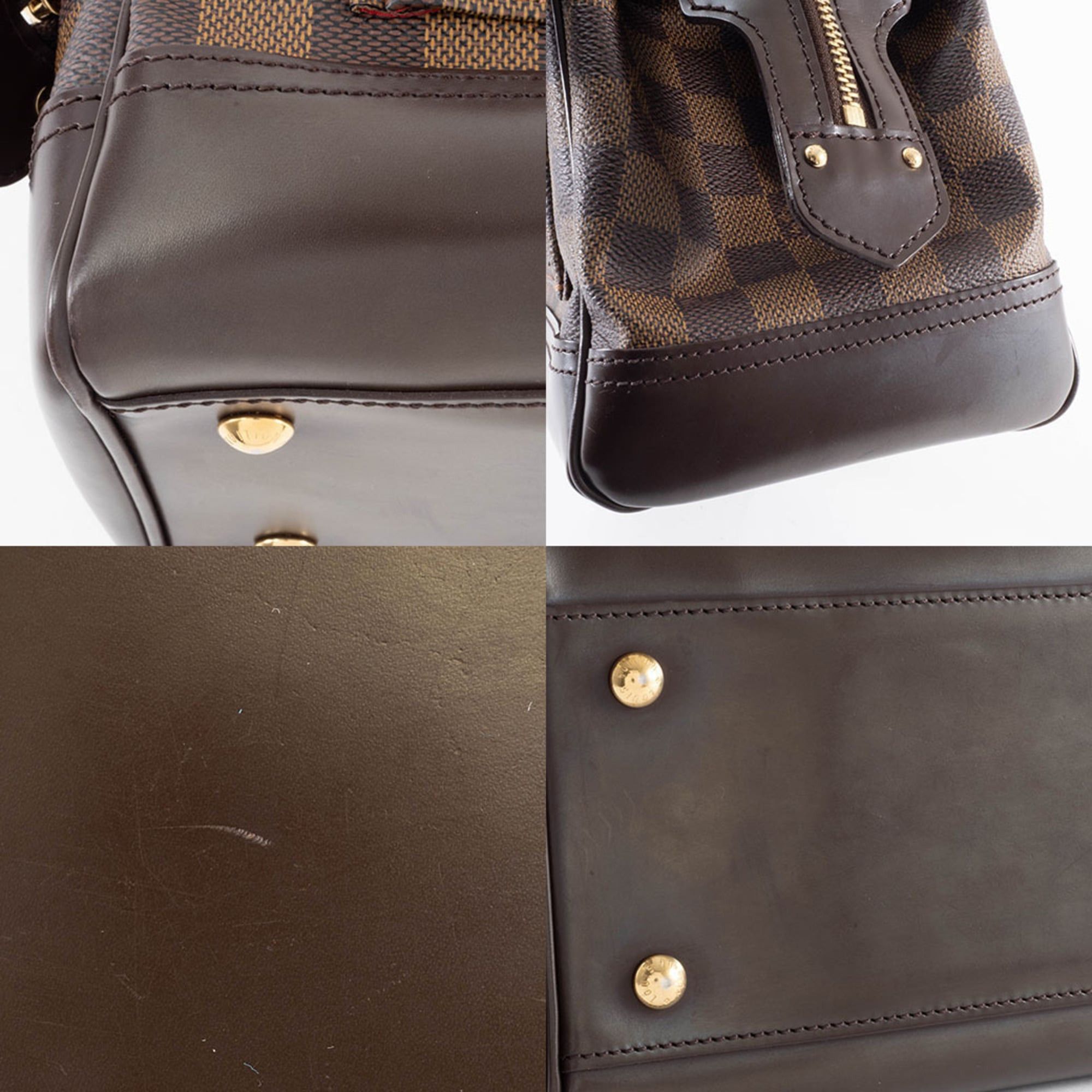 Louis Vuitton Louis Vuitton Knightsbridge Handbag N51201 Damier Ebene Canvas Women's LOUIS VUITTON Size ONE SIZE - 16 Thumbnail