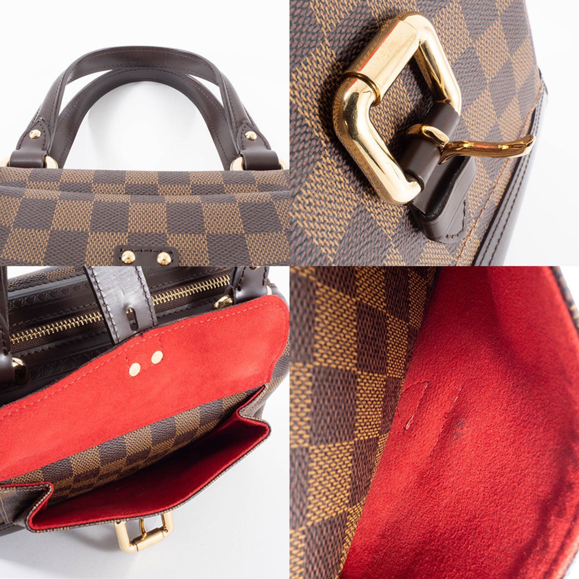 Louis Vuitton Louis Vuitton Knightsbridge Handbag N51201 Damier Ebene Canvas Women's LOUIS VUITTON Size ONE SIZE - 15 Thumbnail