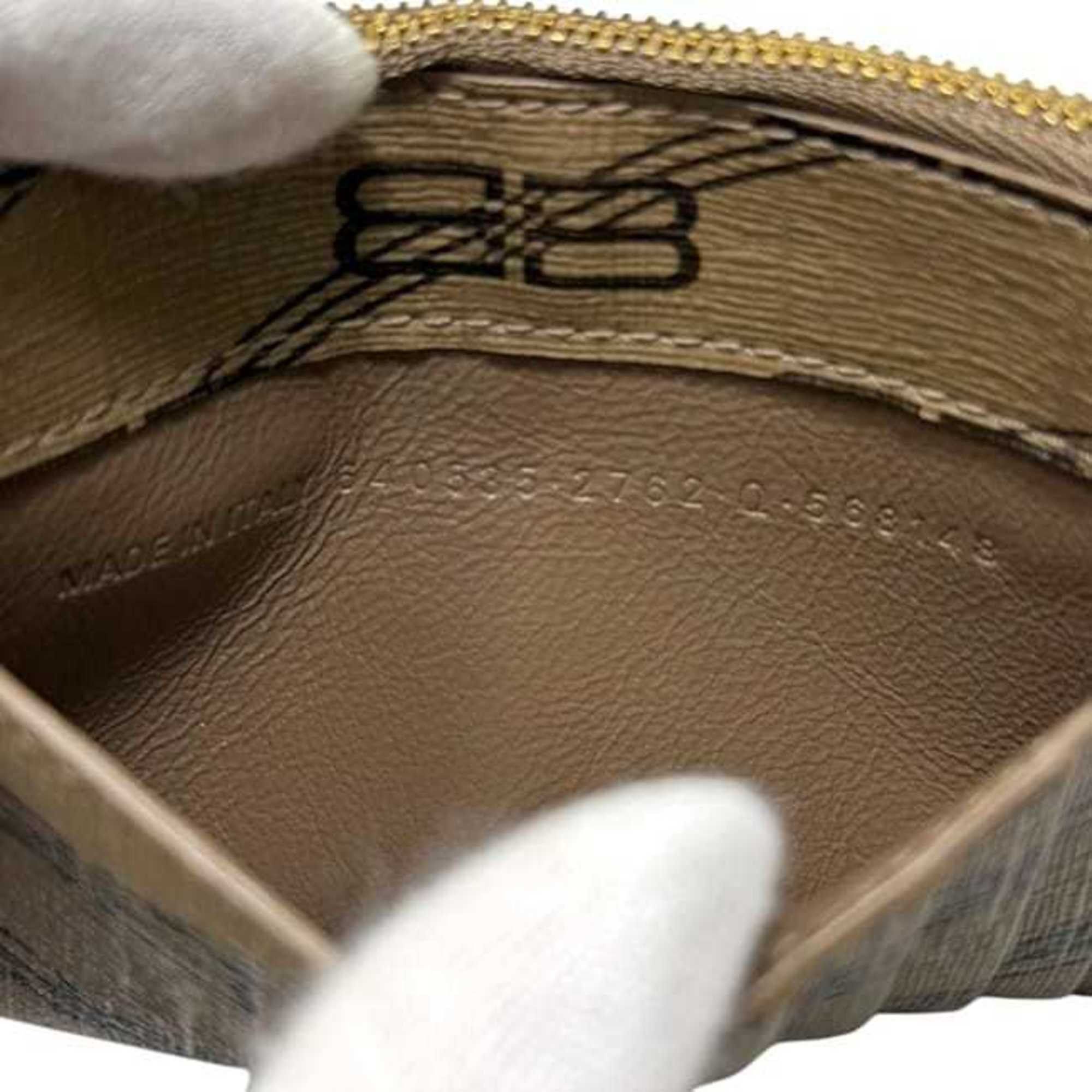 Balenciaga Balenciaga Coin Case ec-24879 Beige BB Monogram 640535 Purse Card Holder PVC Leather 2762 0 568148 BALENCIAGA Wallet Men's Women's Size ONE SIZE - 10 Thumbnail