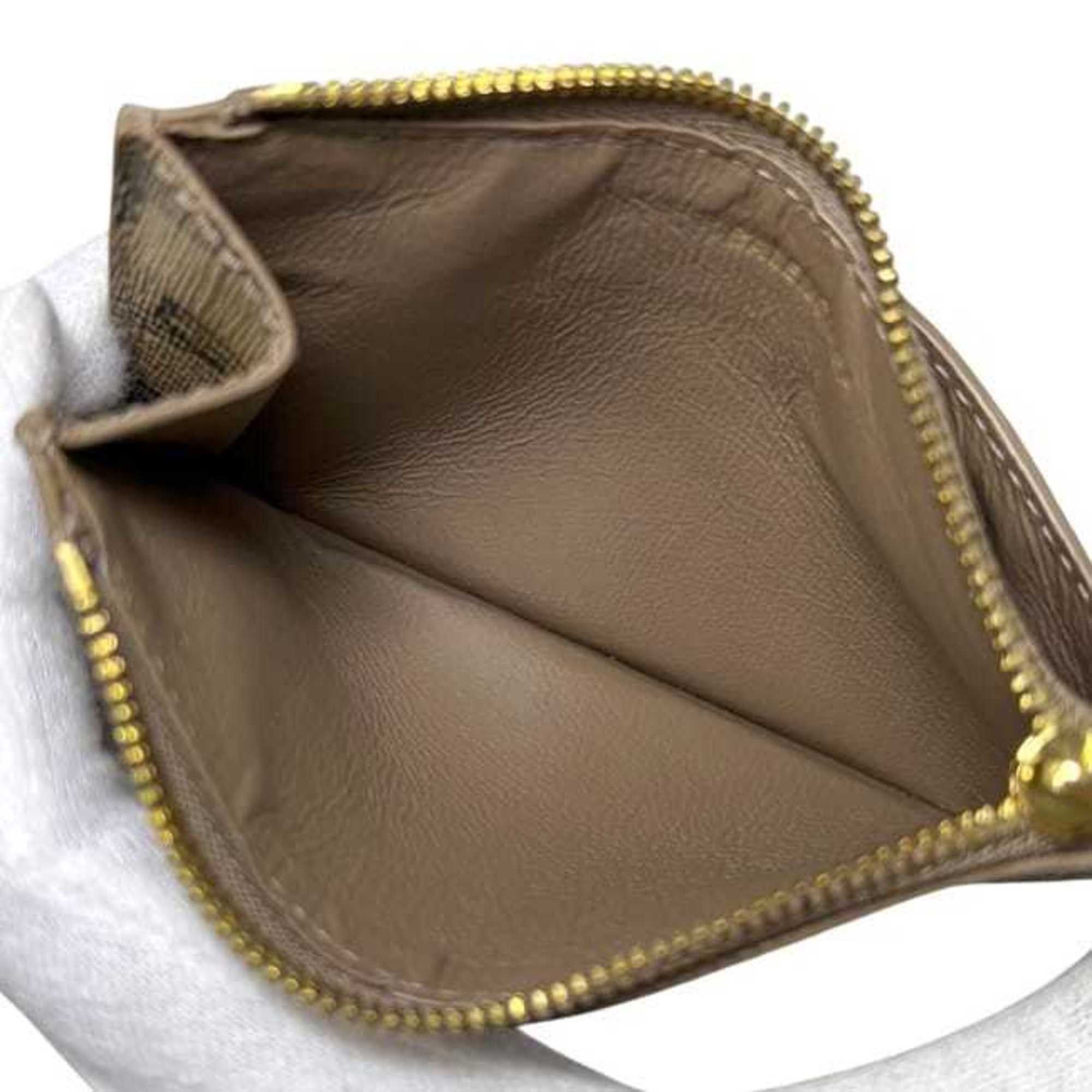 Balenciaga Balenciaga Coin Case ec-24879 Beige BB Monogram 640535 Purse Card Holder PVC Leather 2762 0 568148 BALENCIAGA Wallet Men's Women's Size ONE SIZE - 8 Thumbnail