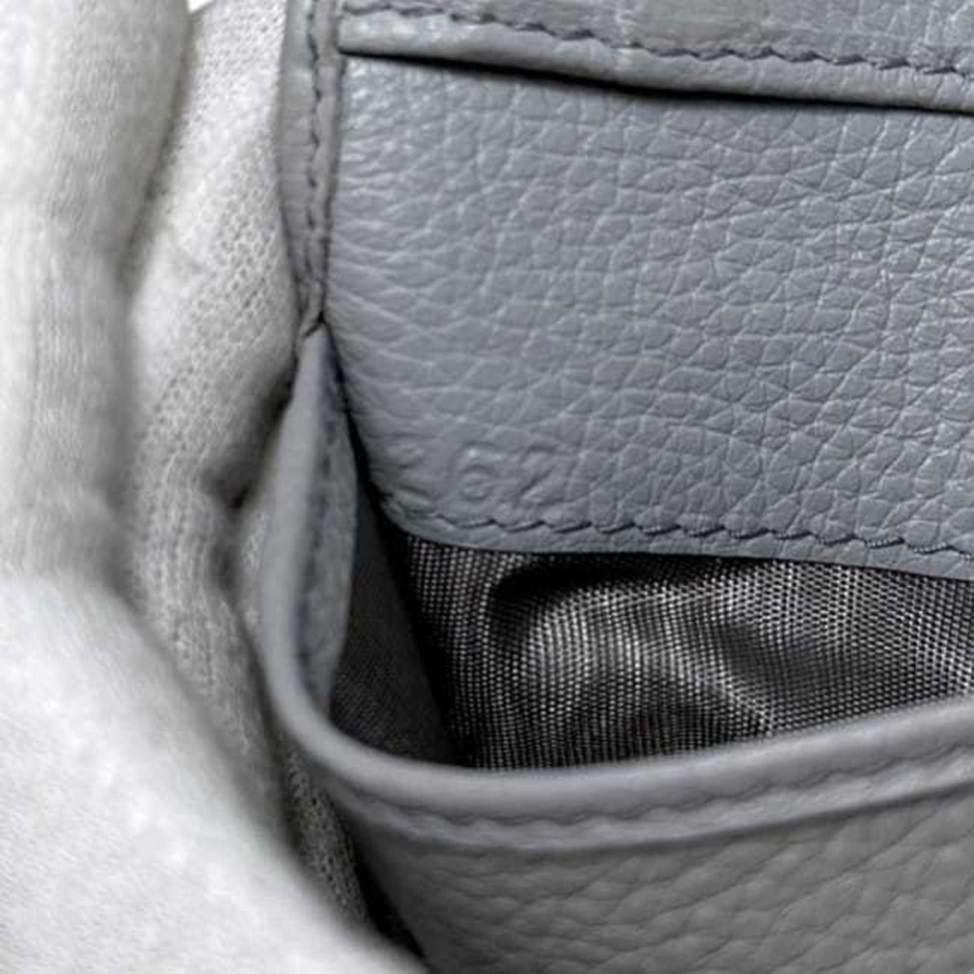 Miu Miu Miu Miu Miu Tri-fold Wallet ec-24871 Gray 5MH040 Leather 262 Compact Folding for Men and Women, Charcoal Color Size ONE SIZE - 8 Thumbnail