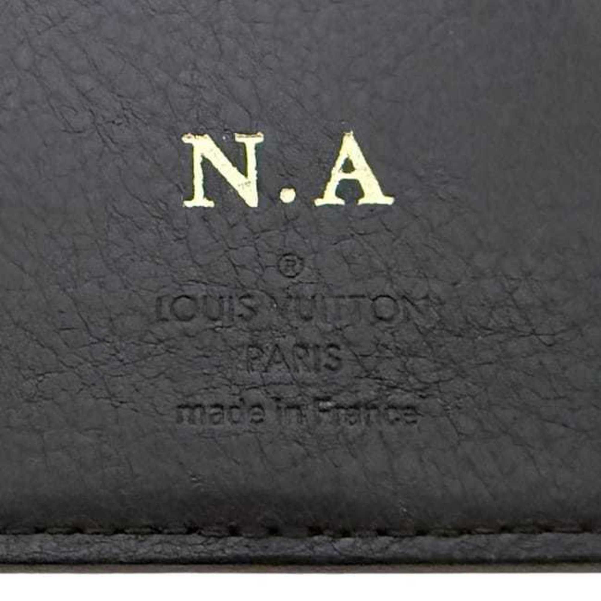 Louis Vuitton Louis Vuitton Bifold Long Wallet Portefeuille Brazza ec-24867 Black Noir M58818 Taurillon Leather SP4129 LOUIS VUITTON Men's and Women's Size ONE SIZE - 5 Thumbnail