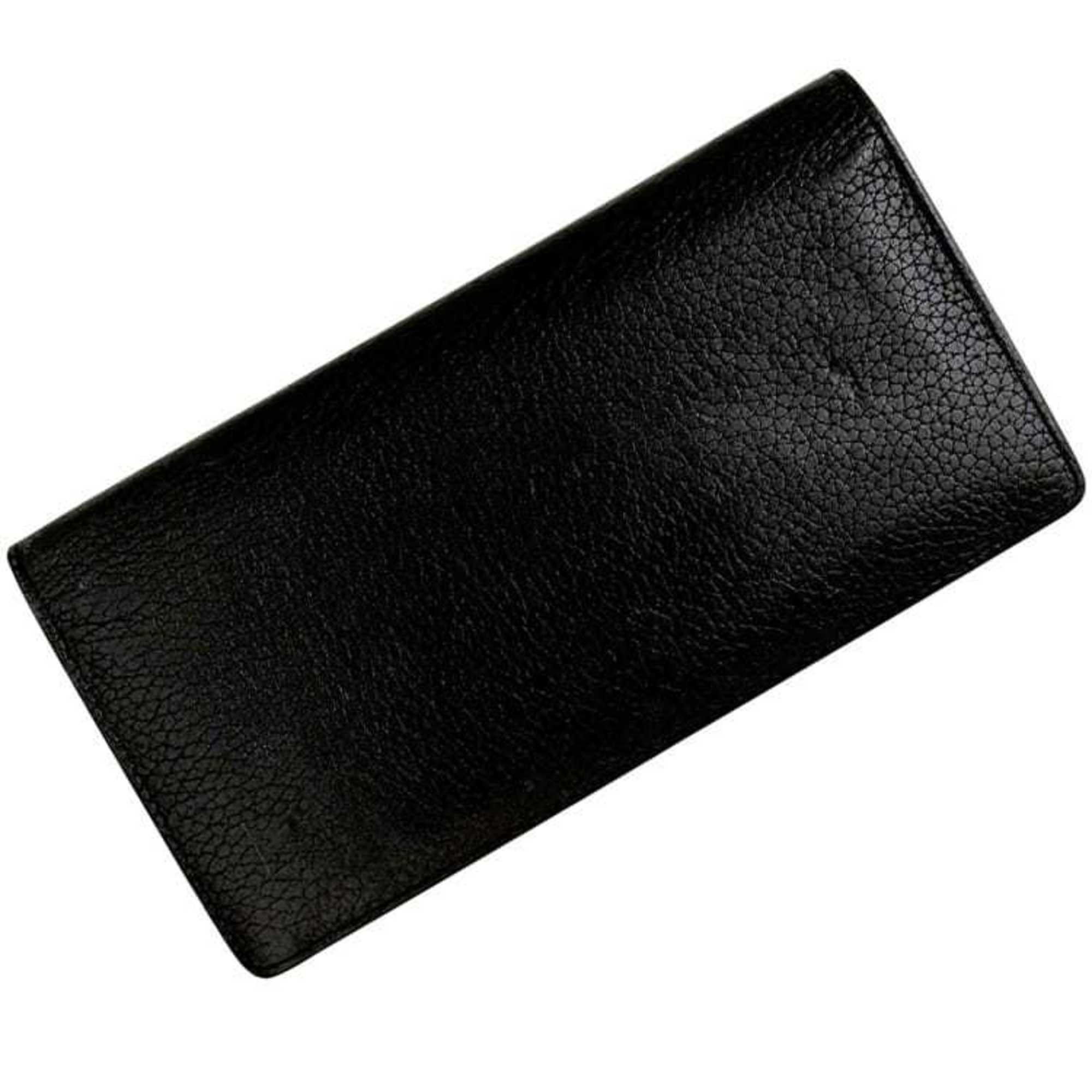 Louis Vuitton Louis Vuitton Bifold Long Wallet Portefeuille Brazza ec-24867 Black Noir M58818 Taurillon Leather SP4129 LOUIS VUITTON Men's and Women's Size ONE SIZE - 2 Thumbnail