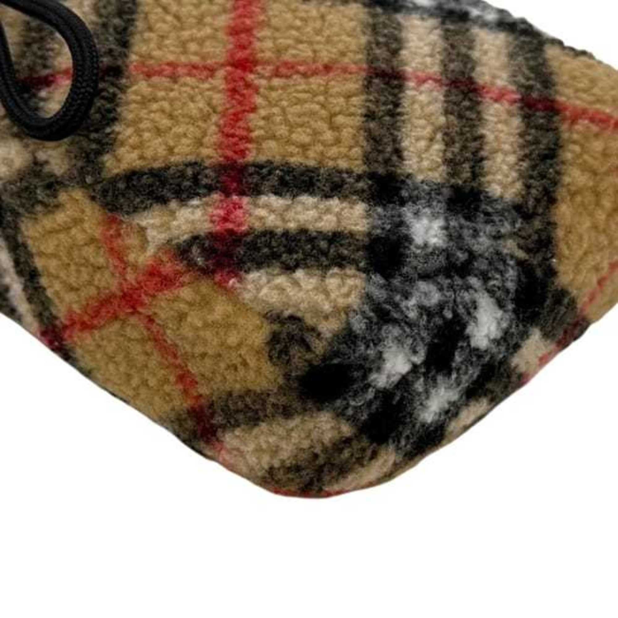 Burberry Burberry Vertical Mini Shoulder Bag (ec-24876) in Beige (Archive Beige) 8078299. Unused. Wool, leather, and fleece material. Crossbody bag Nova Check pattern. Size ONE SIZE - 7 Thumbnail