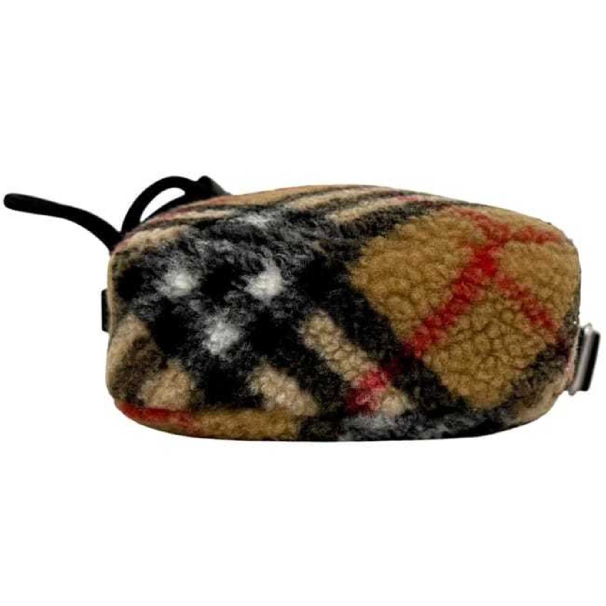 Burberry Burberry Vertical Mini Shoulder Bag (ec-24876) in Beige (Archive Beige) 8078299. Unused. Wool, leather, and fleece material. Crossbody bag Nova Check pattern. Size ONE SIZE - 6 Thumbnail