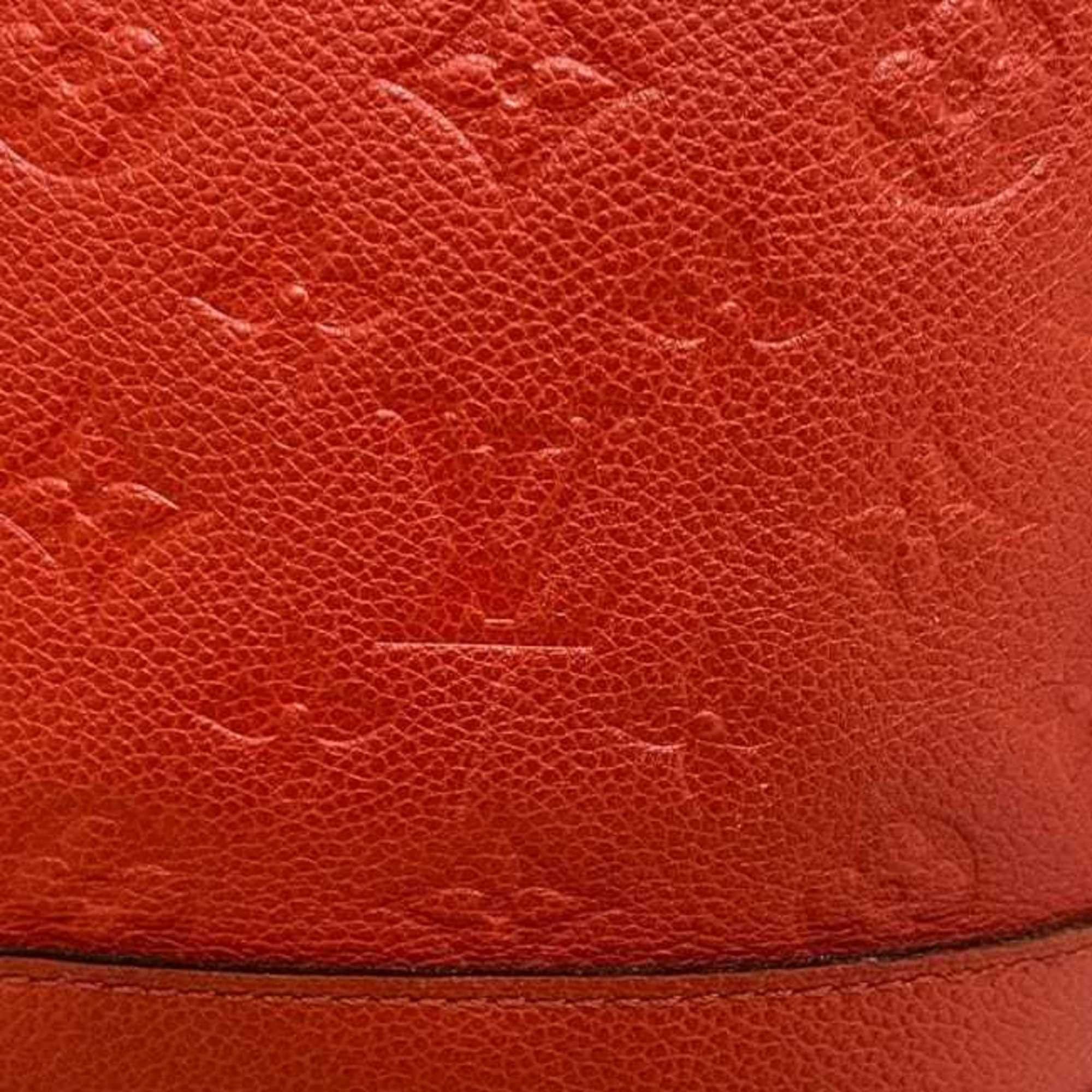 Louis Vuitton Louis Vuitton Citadines PM Tote Bag f-24861 Red Oriane Monogram Empreinte M40556 Leather VI4131 LOUIS VUITTON Embossed Size ONE SIZE - 8 Thumbnail