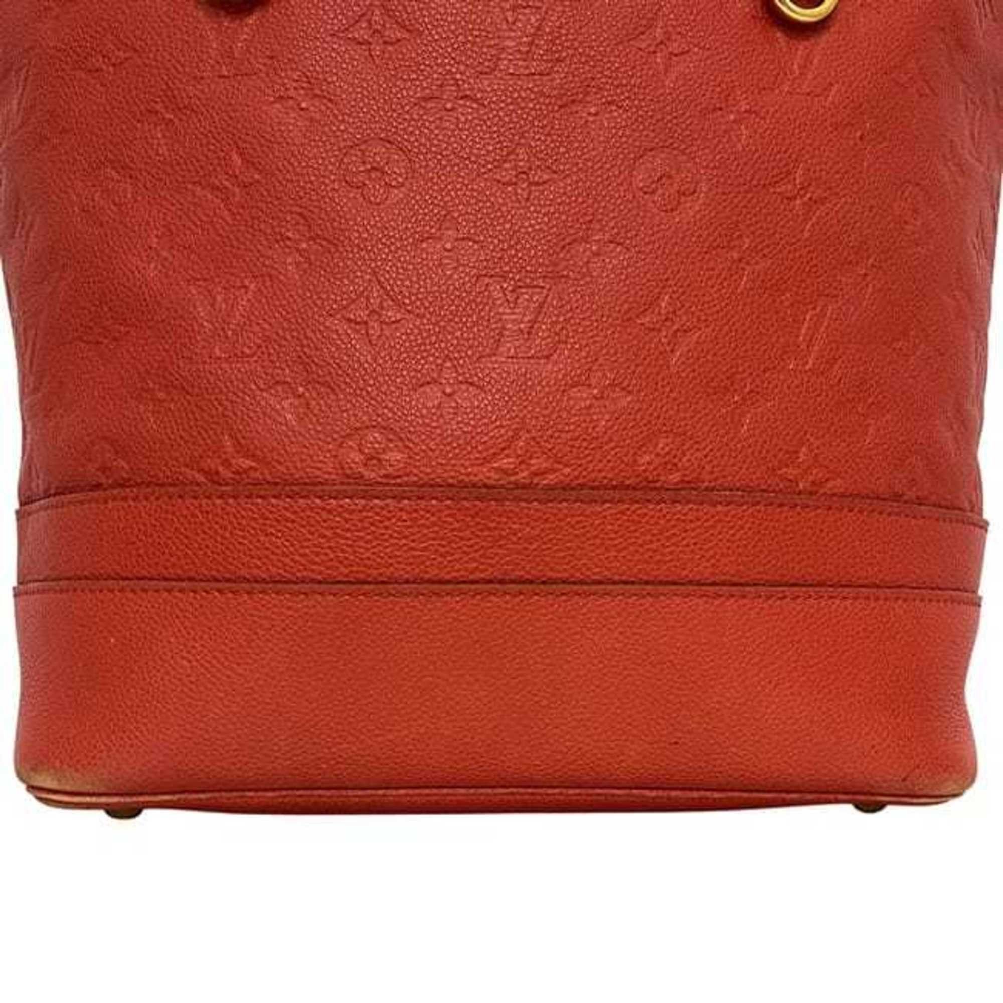 Louis Vuitton Louis Vuitton Citadines PM Tote Bag f-24861 Red Oriane Monogram Empreinte M40556 Leather VI4131 LOUIS VUITTON Embossed Size ONE SIZE - 7 Thumbnail