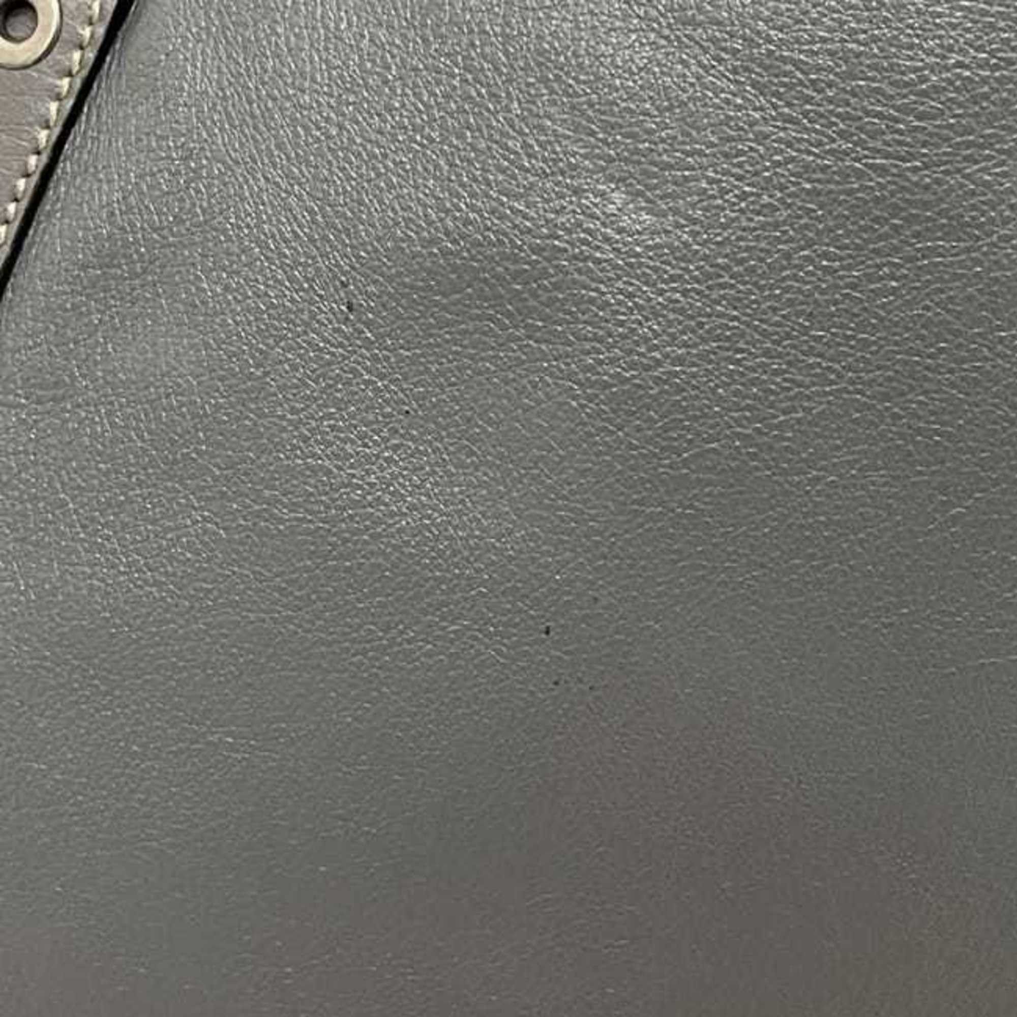 Gucci Gucci Tote Bag ec-24749 Gray Hysteria 211126 Leather 002058 GUCCI Men's and Women's Large Embossed Size ONE SIZE - 6 Thumbnail
