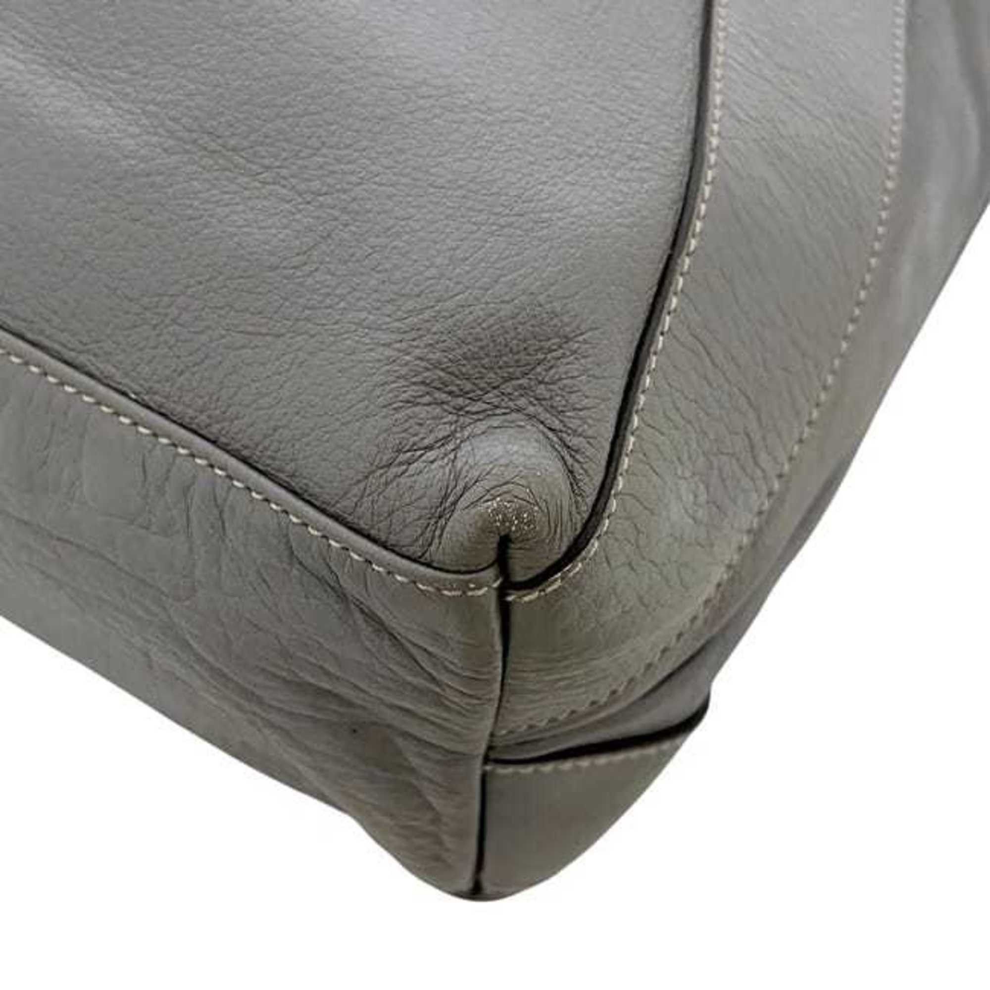 Gucci Gucci Tote Bag ec-24749 Gray Hysteria 211126 Leather 002058 GUCCI Men's and Women's Large Embossed Size ONE SIZE - 8 Thumbnail