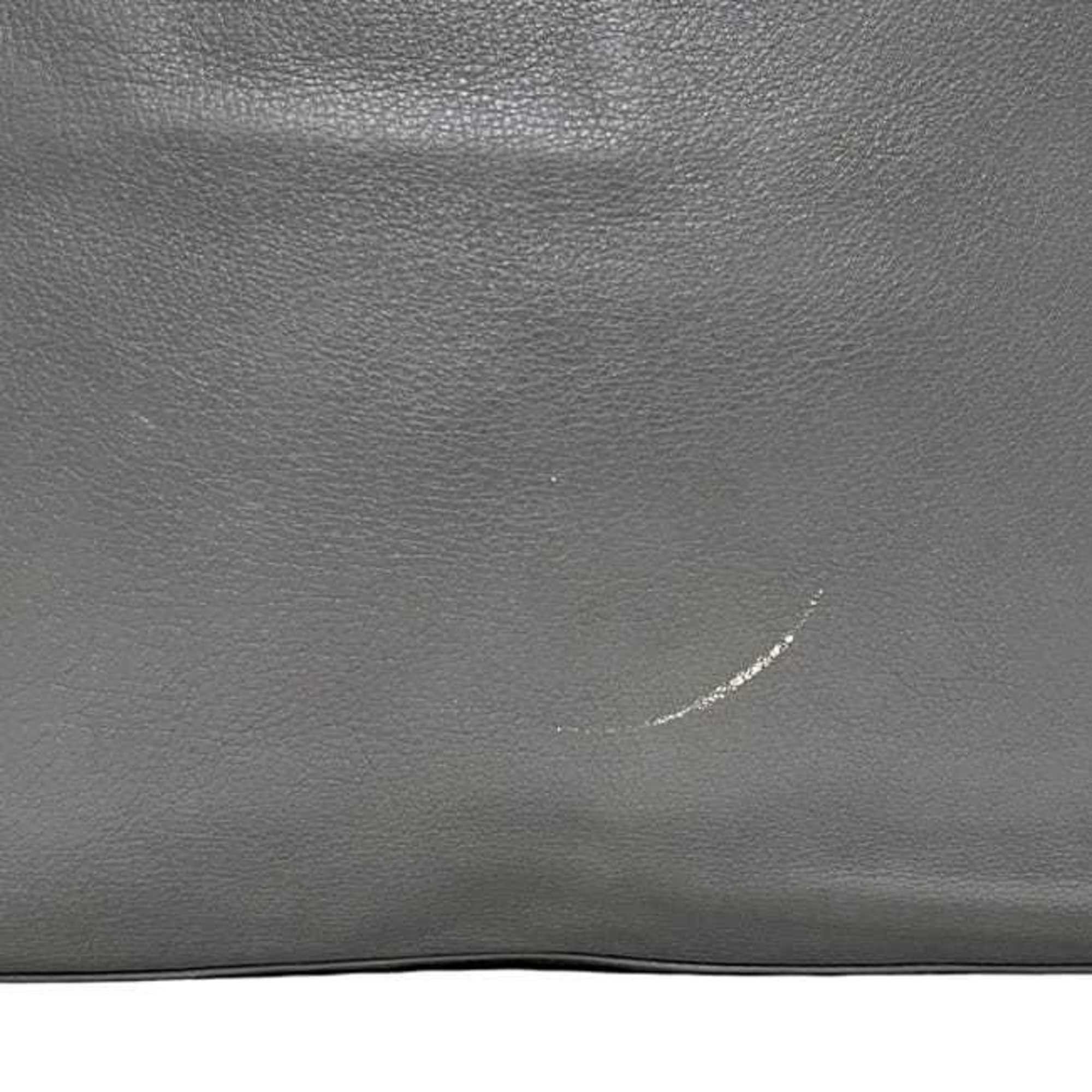 Gucci Gucci Tote Bag ec-24749 Gray Hysteria 211126 Leather 002058 GUCCI Men's and Women's Large Embossed Size ONE SIZE - 7 Thumbnail