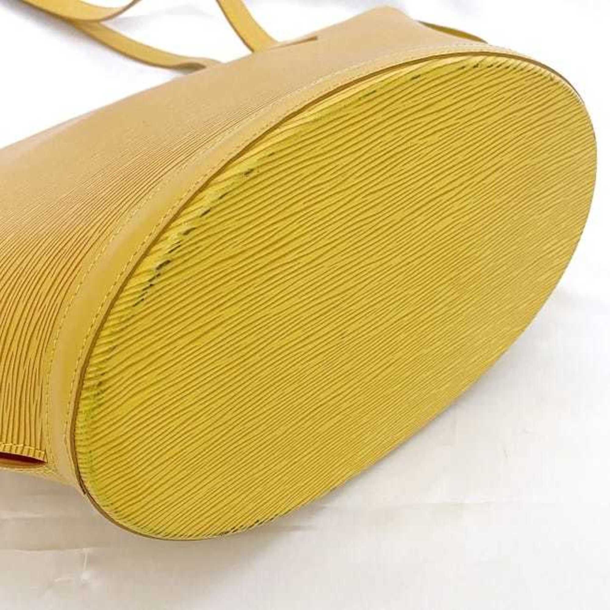 Louis Vuitton Louis Vuitton Tote Bag, Saint Jacques Yellow, Tassili Epi Leather, M52269 ec-20067, Handbag, AS1925, LOUIS VUITTON Size ONE SIZE - 7 Thumbnail