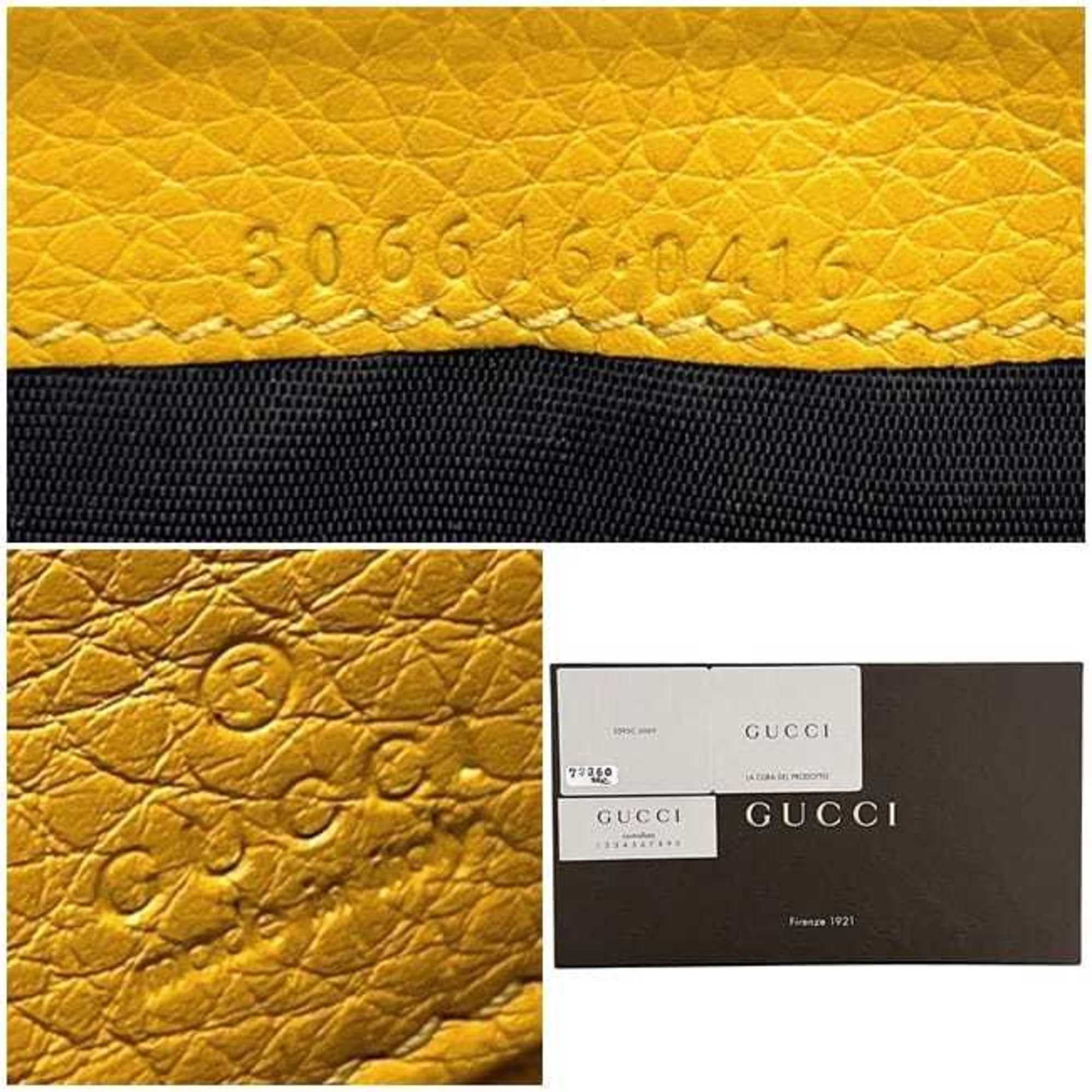 Gucci Gucci L-shaped long wallet ec-24822 beige yellow GG canvas and bamboo 306616 leather 0416 GUCCI tassel women's men's Size ONE SIZE - 7 Thumbnail