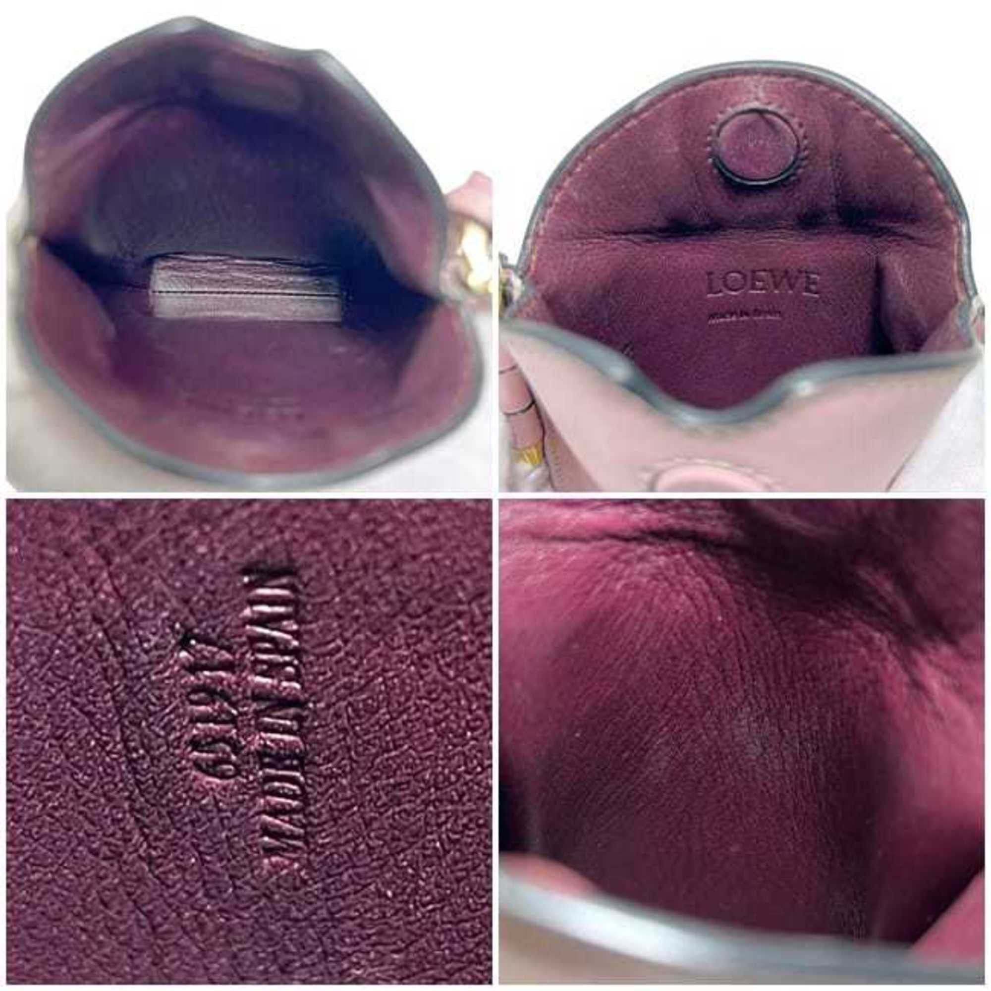 Loewe LOEWE Gate Bag, Phone Shoulder ec-24819, Pink, 109.30.Z42, Crossbody Leather, 651917, Women's, Genuine Marked. Size ONE SIZE - 6 Thumbnail