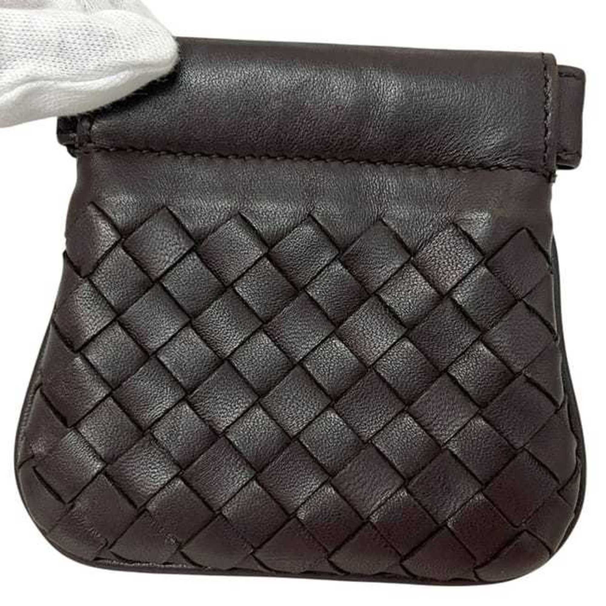 Bottega Veneta Bottega Veneta Coin Case ec-24814 Brown Intrecciato 189987 Leather Purse V 0013 2040 EPEV 2063 B BOTTEGA VENETA Pouch Mini Wallet Compact Size ONE SIZE - 10 Thumbnail