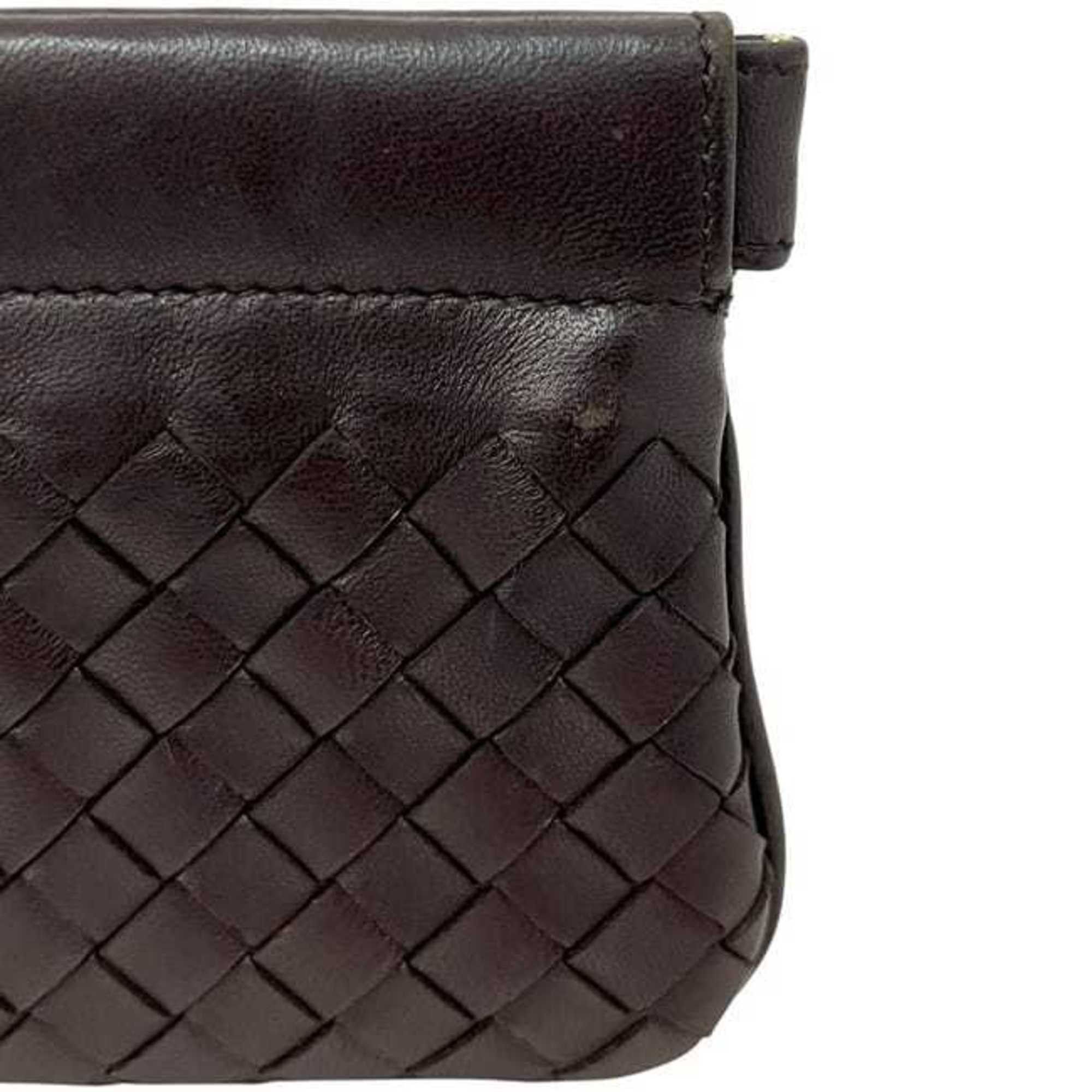 Bottega Veneta Bottega Veneta Coin Case ec-24814 Brown Intrecciato 189987 Leather Purse V 0013 2040 EPEV 2063 B BOTTEGA VENETA Pouch Mini Wallet Compact Size ONE SIZE - 8 Thumbnail