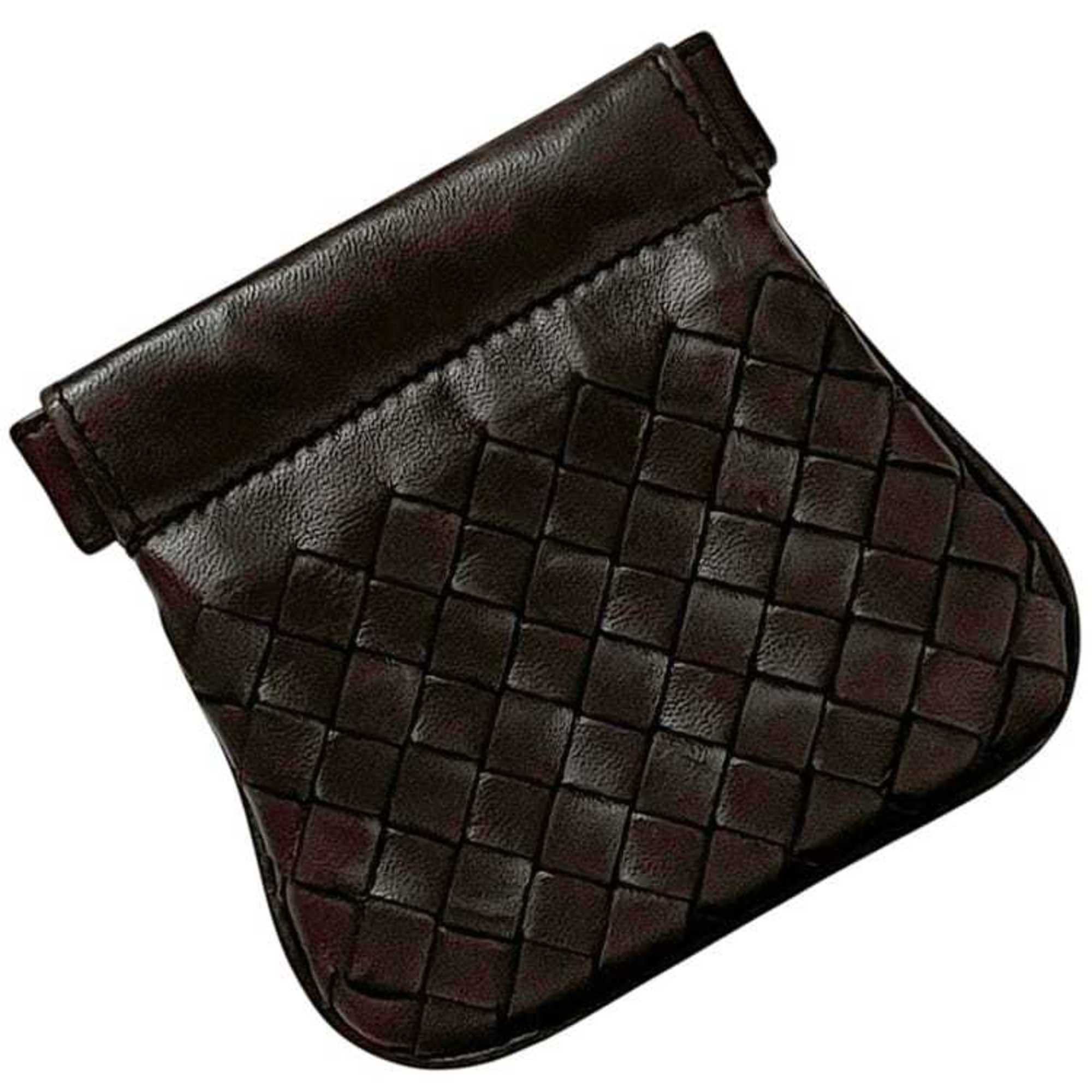 Bottega Veneta Bottega Veneta Coin Case ec-24814 Brown Intrecciato 189987 Leather Purse V 0013 2040 EPEV 2063 B BOTTEGA VENETA Pouch Mini Wallet Compact Size ONE SIZE - 2 Thumbnail