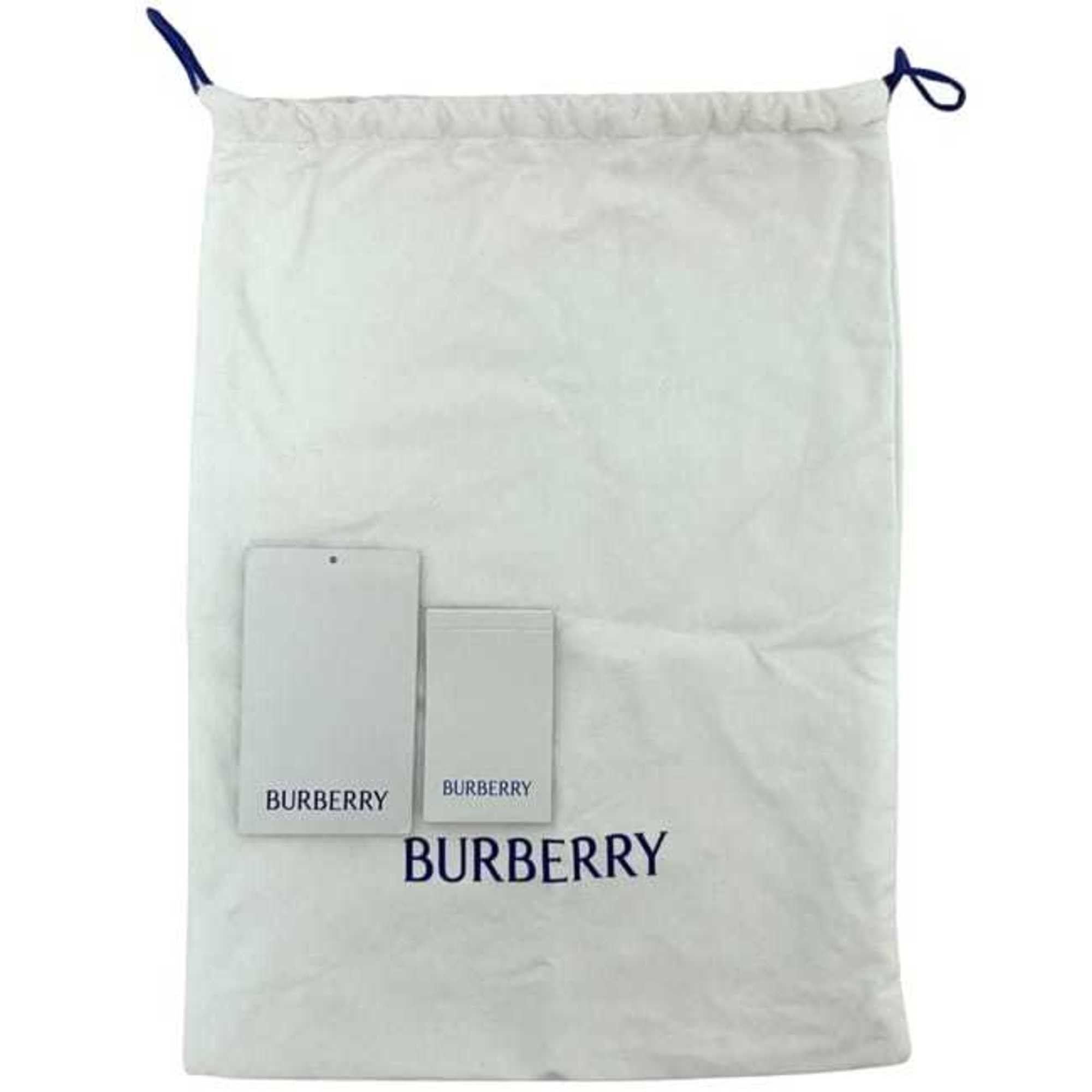 Burberry Burberry Shoulder Bag ec-24877 Black Classic Check 8097636 Unused Canvas Leather Crossbody with Pattern and Patch, Smartphone Pochette Size ONE SIZE - 10 Thumbnail