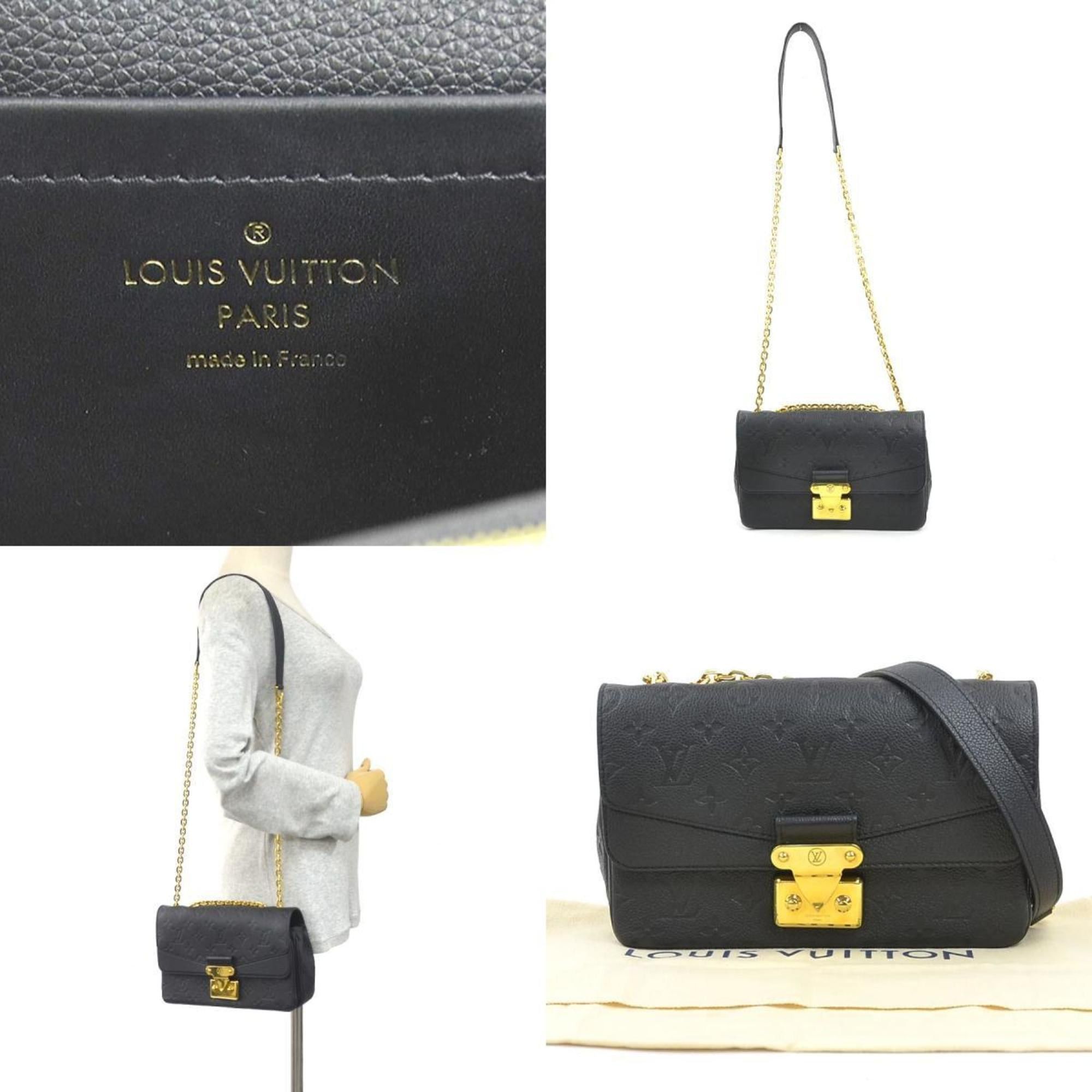 Louis Vuitton Louis Vuitton Monogram Empreinte Marceau Shoulder Bag in Noir, Women's, M46200, 90211k Size ONE SIZE - 5 Thumbnail