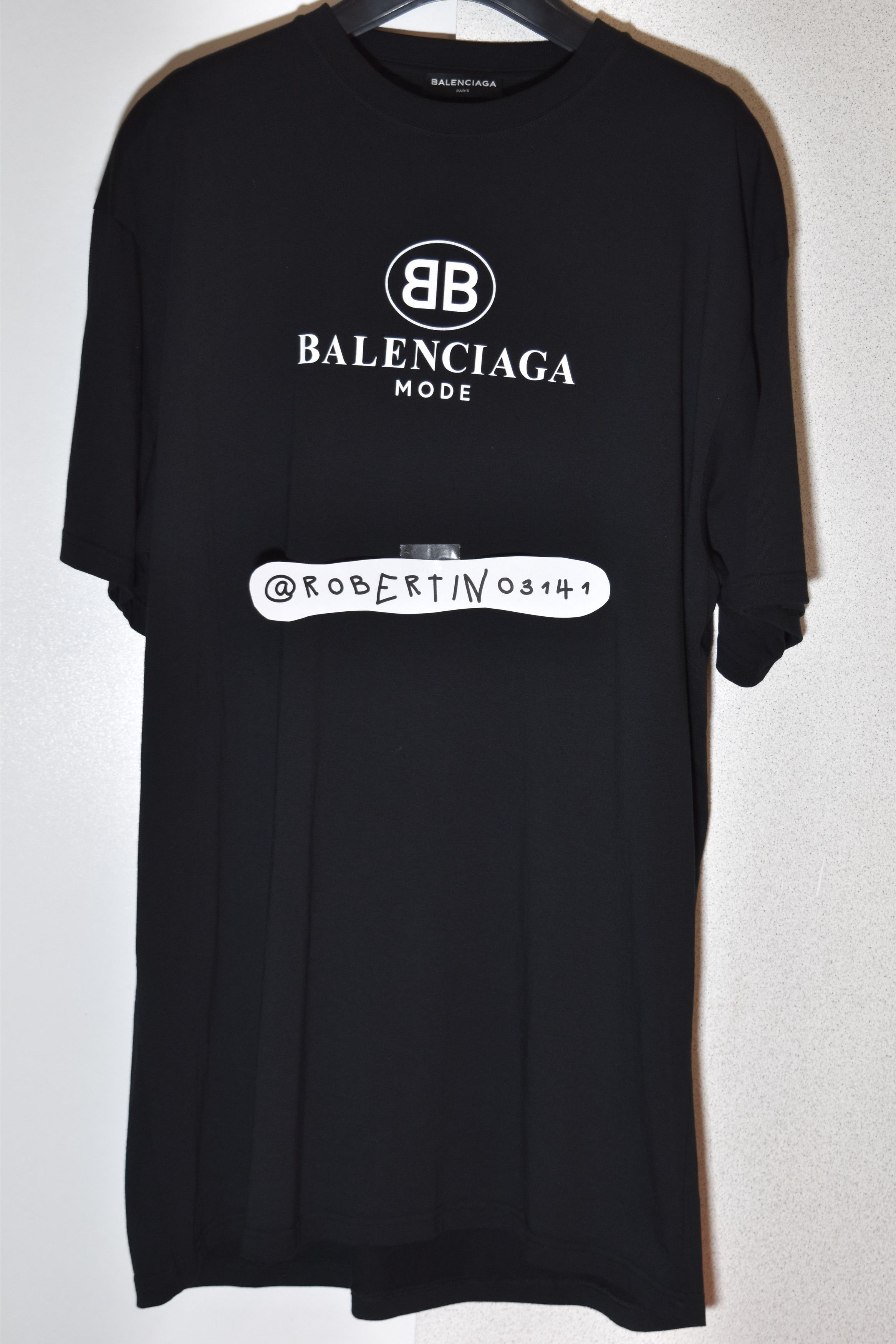 Balenciaga mode t shirt hot sale