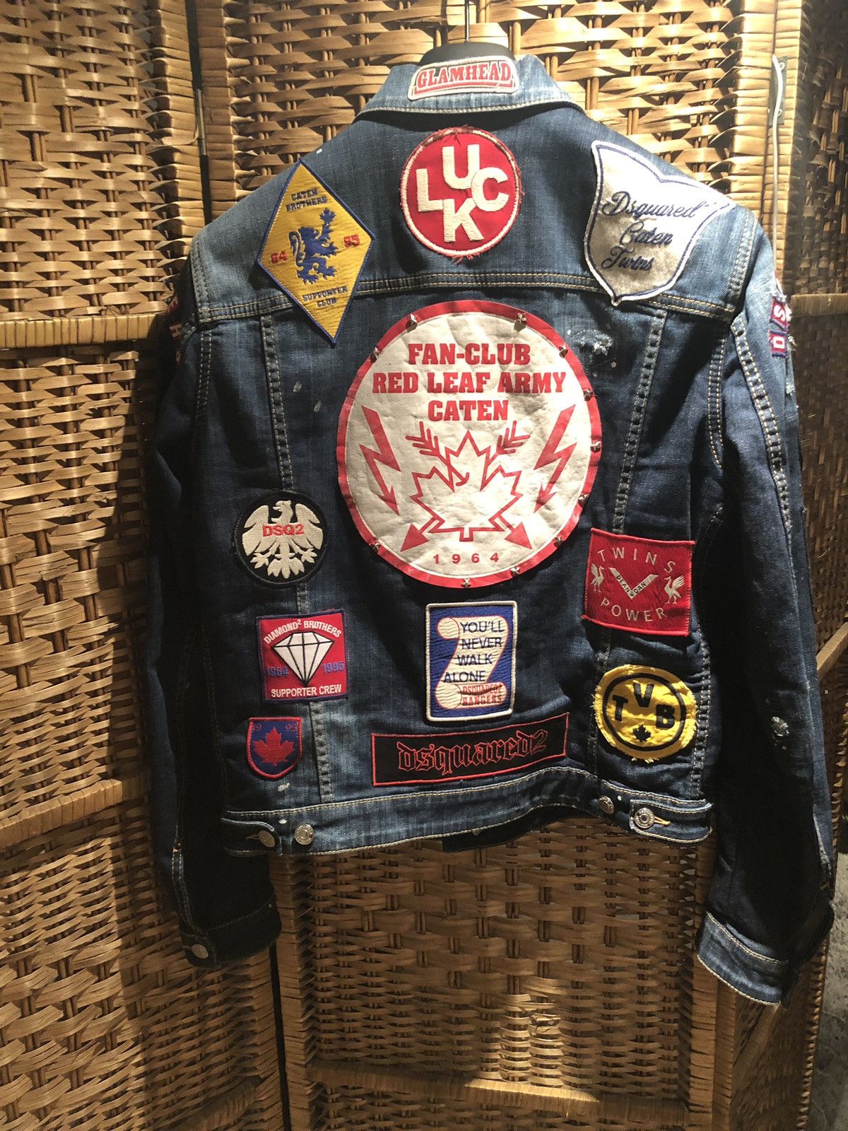 Dsquared2 Dsquared2 D2 denim jacket patches 48 outerwear Size US M / EU 48-50 / 2 - 5 Thumbnail