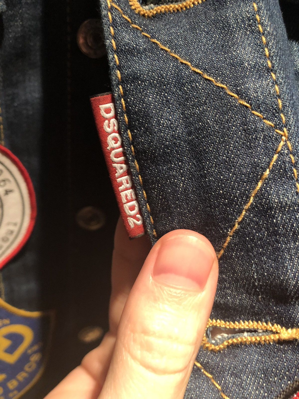 Dsquared2 Dsquared2 D2 denim jacket patches 48 outerwear Size US M / EU 48-50 / 2 - 3 Thumbnail