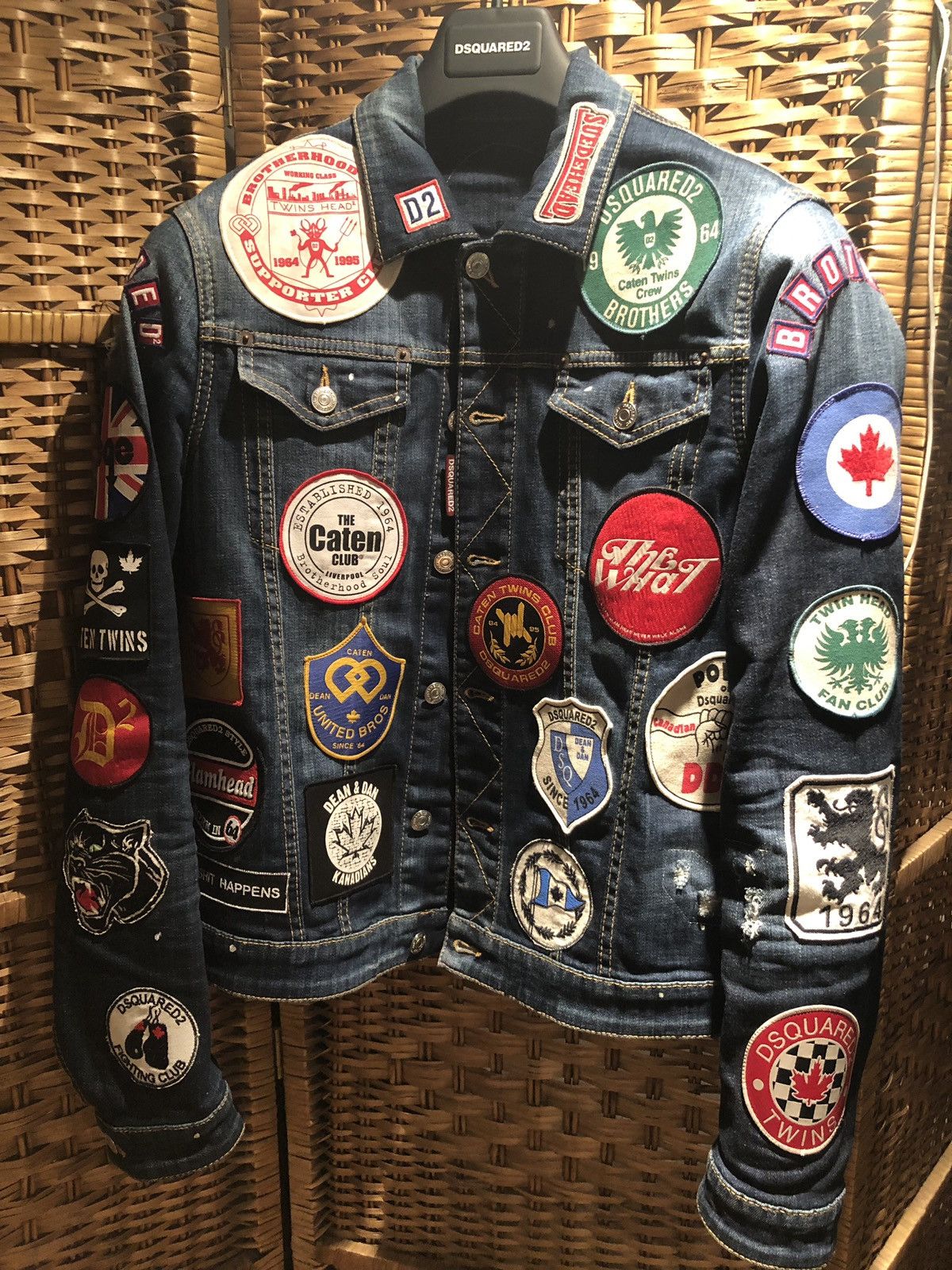 Dsquared Jeans Jacket DSQUARED2 Blue Men's Denim Jacket YOOX