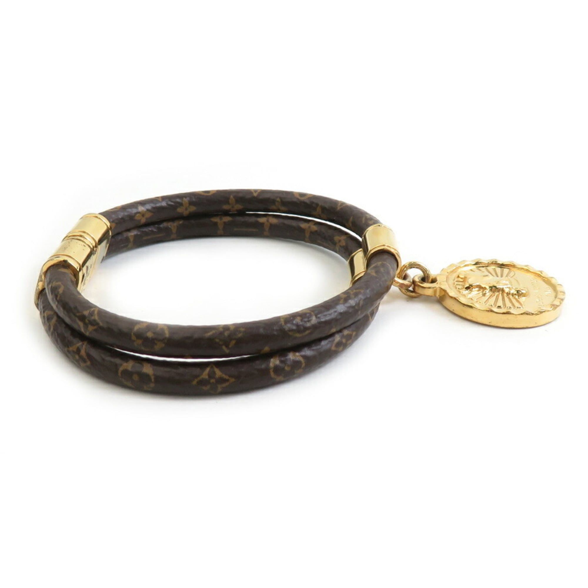 Louis Vuitton Louis Vuitton Monogram Rodeo Bracelet in Brown Canvas for Women (h31785i) Size ONE SIZE - 2 Thumbnail
