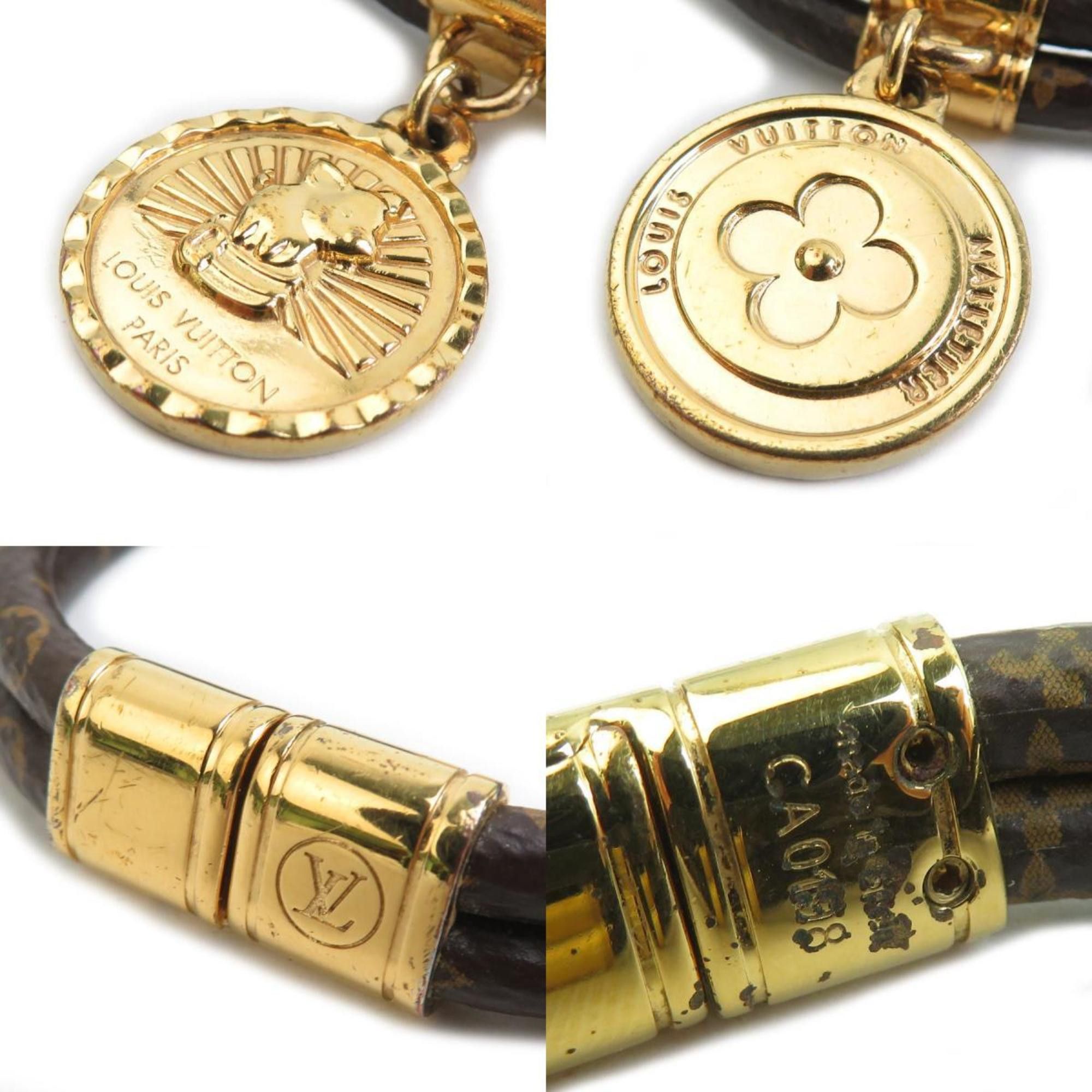 Louis Vuitton Louis Vuitton Monogram Rodeo Bracelet in Brown Canvas for Women (h31785i) Size ONE SIZE - 5 Thumbnail